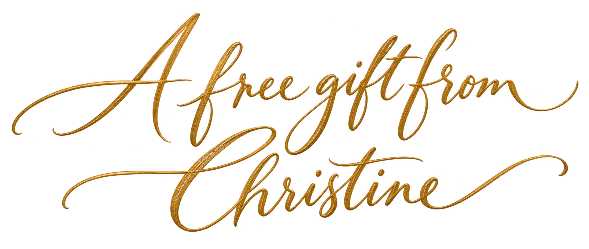 Decorative text that says "A reflection from Christ" in gold cursive font over a red background.