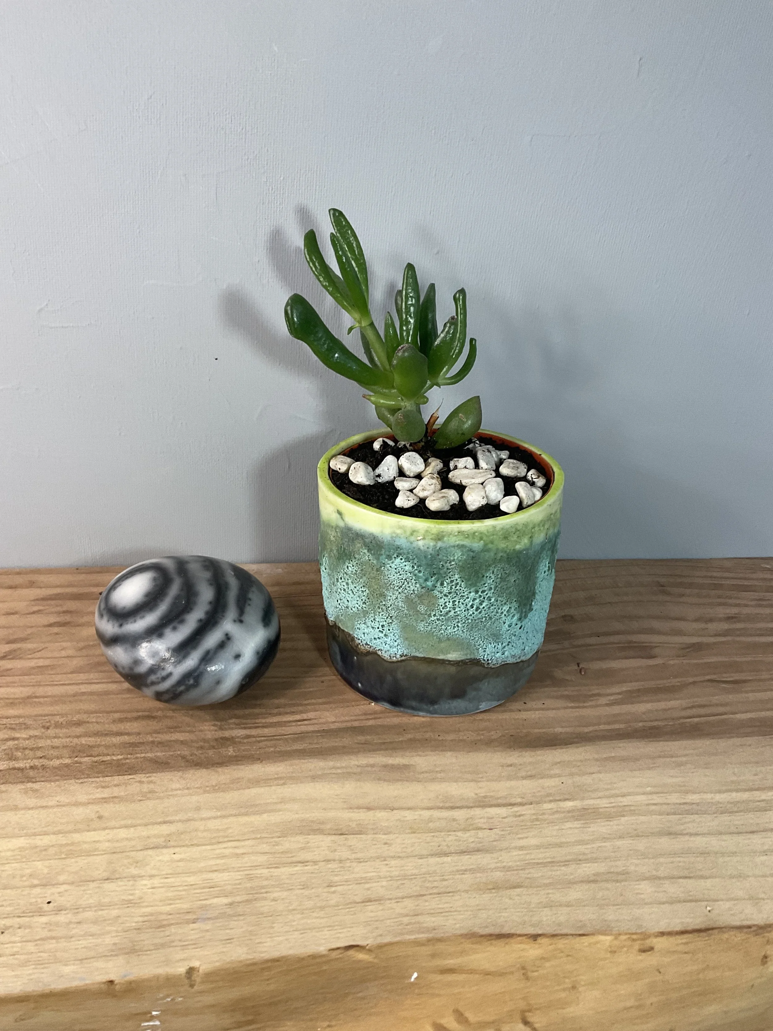 Naked Raku Pebble small