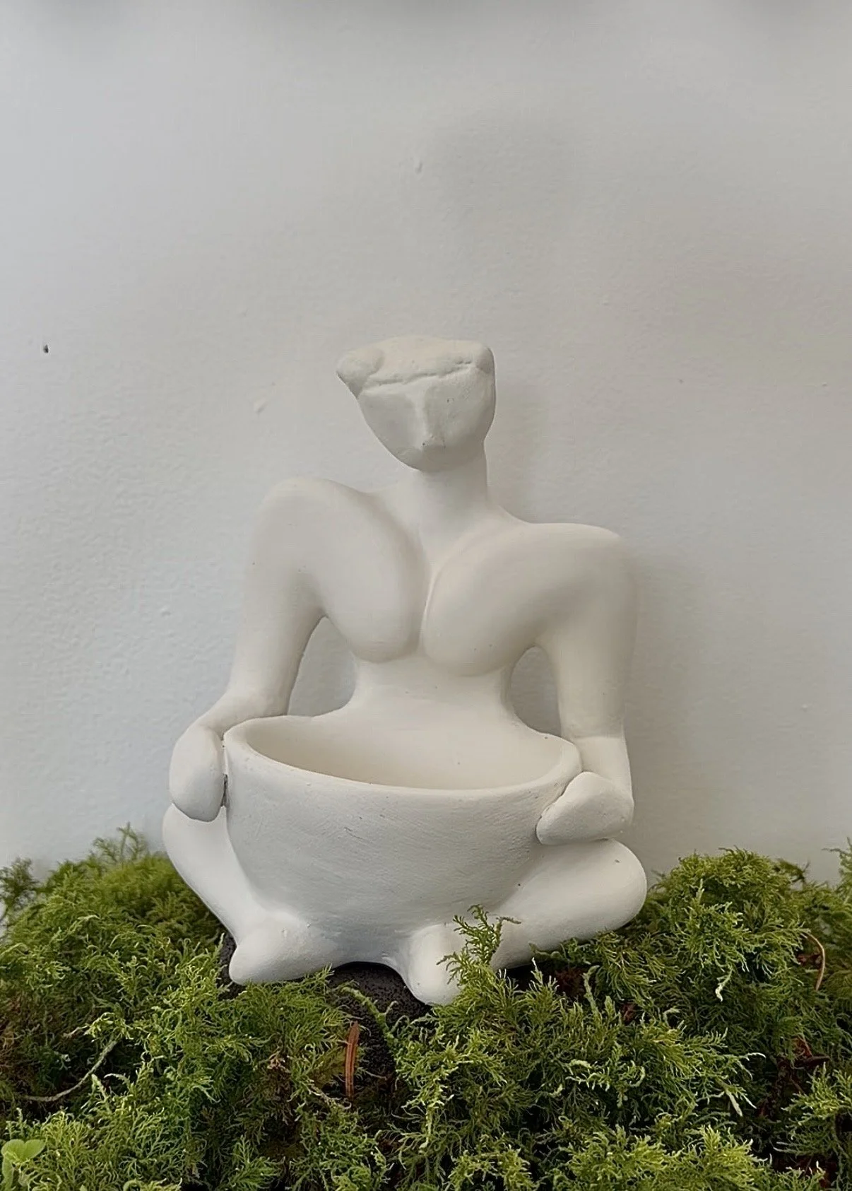Seated Goddess Figure