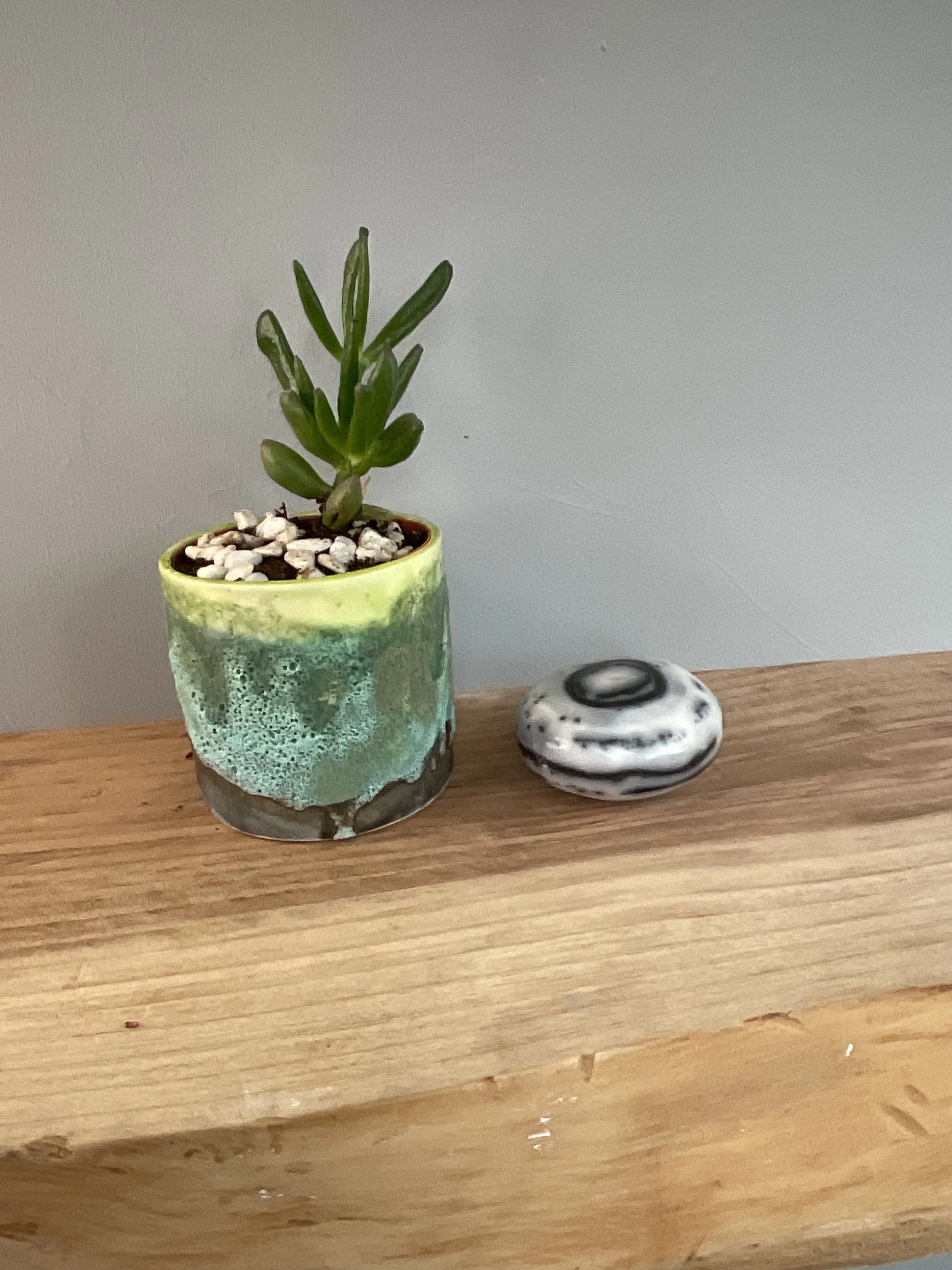 Naked Raku Pebble small