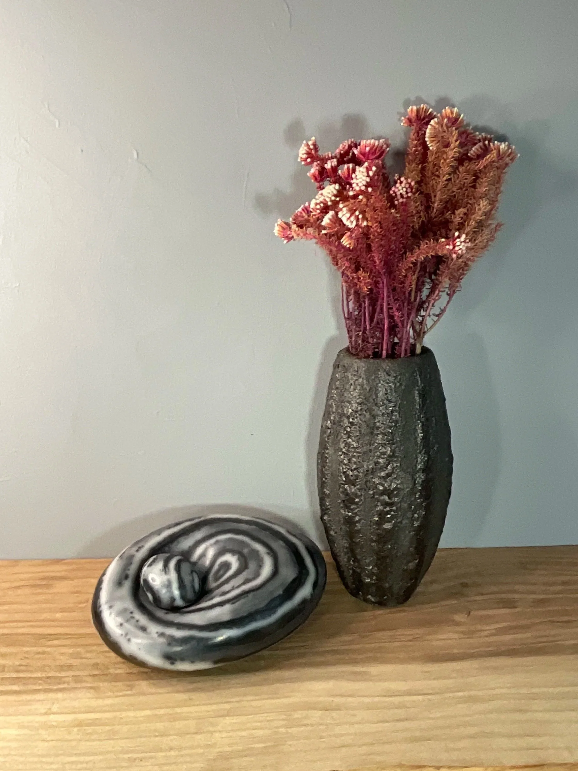 Naked Raku Sitting Stone medium