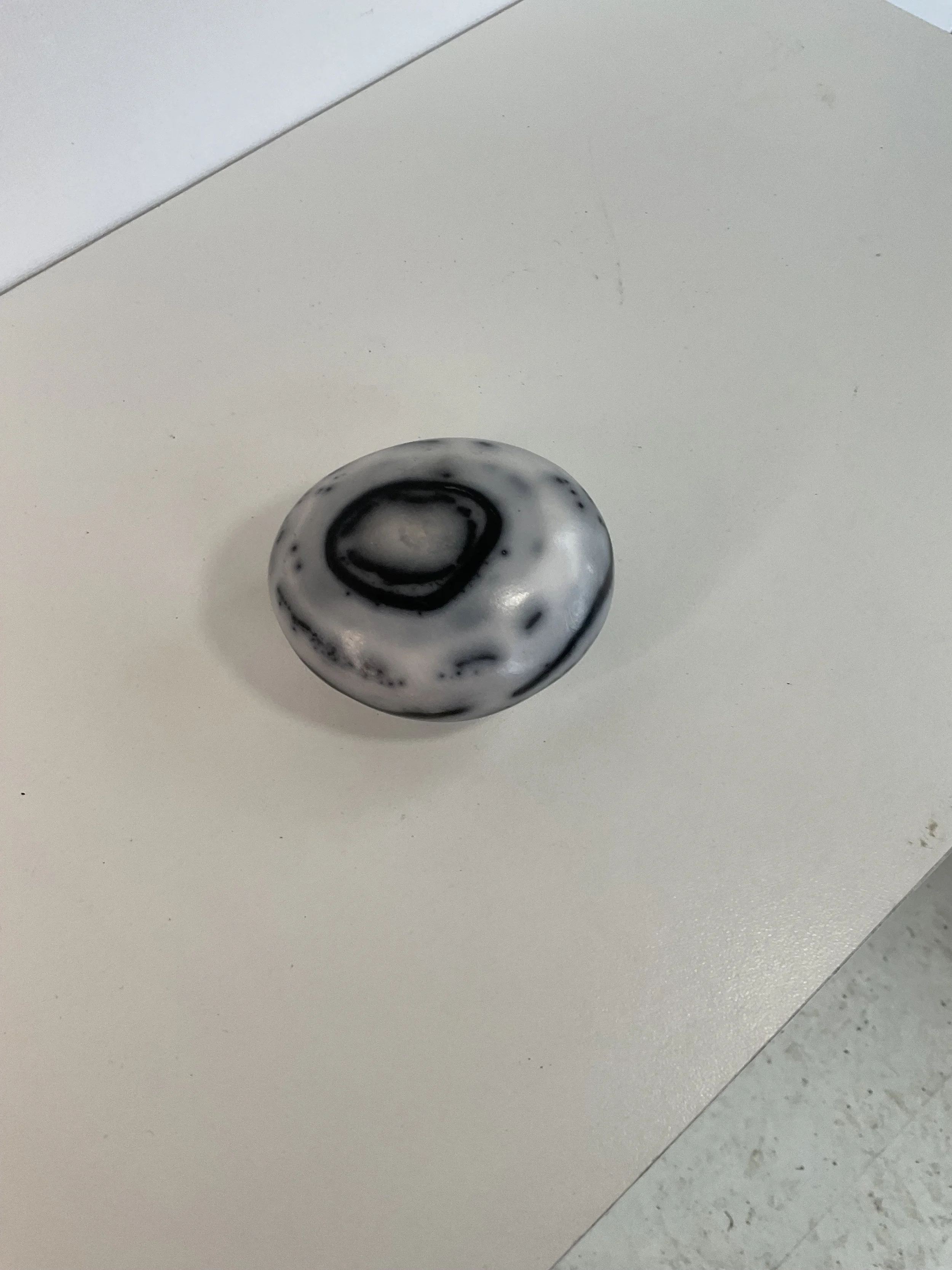 Naked Raku pebble small