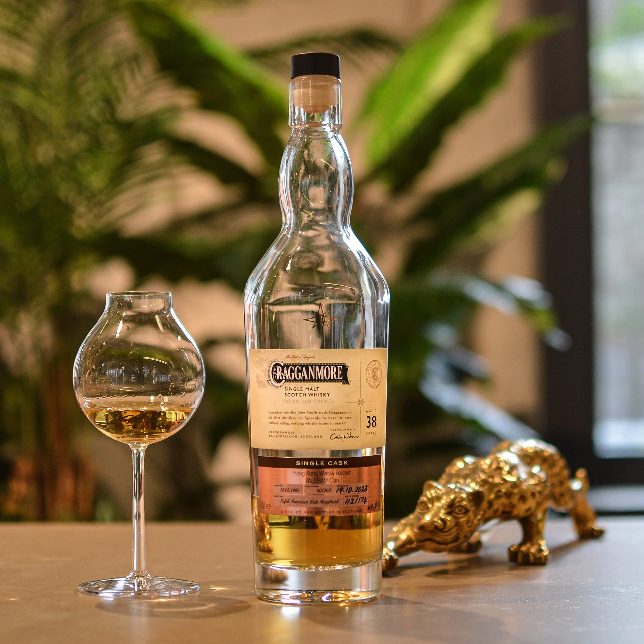 Cragganmore 1985 - Wu Dram Clan &amp; Hong Kong Whisky Fellows - 45,3%