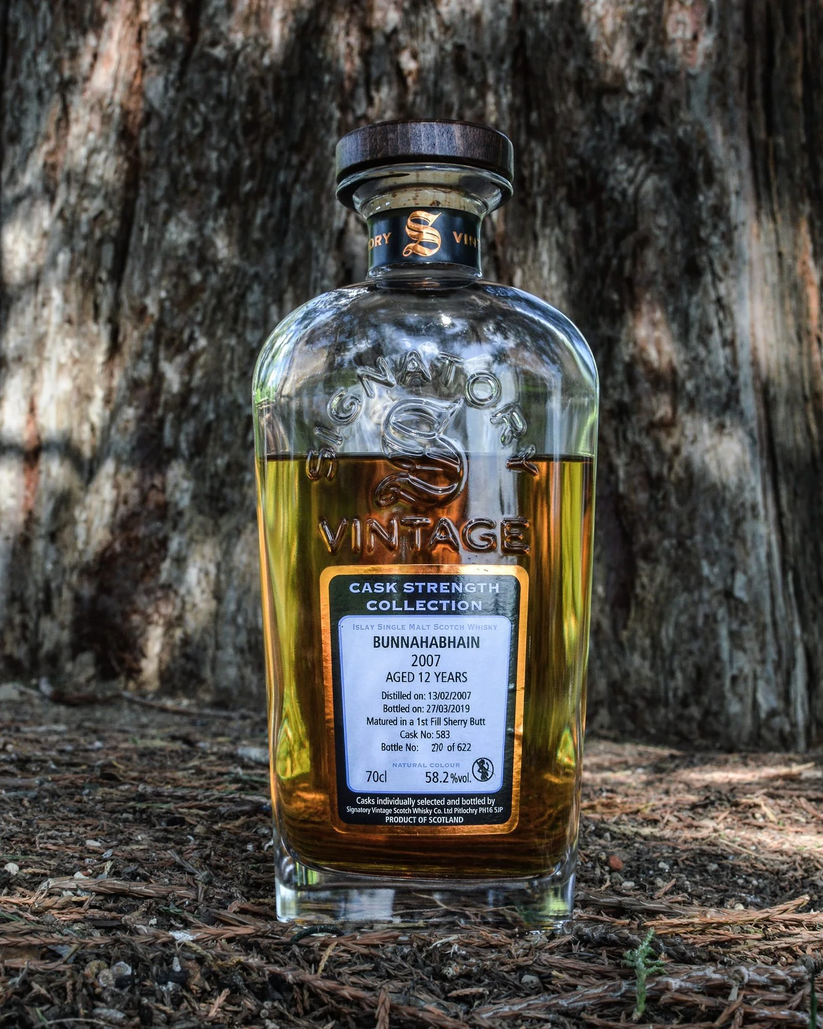 Bunnahabhain 2007 - Signatory Vintage - 58,2%