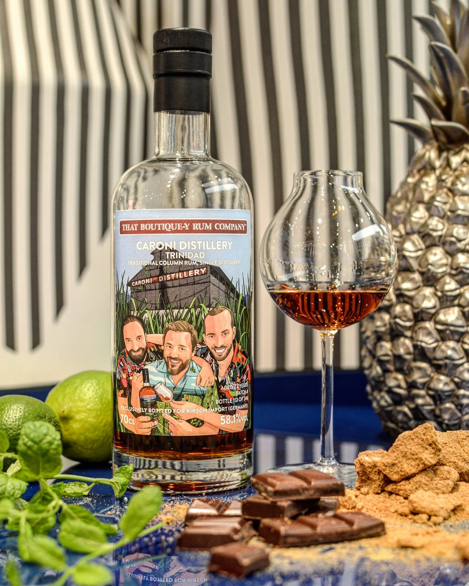 Caroni - Boutique-y Rum Company - For Kirsch 1998 - 58,1%