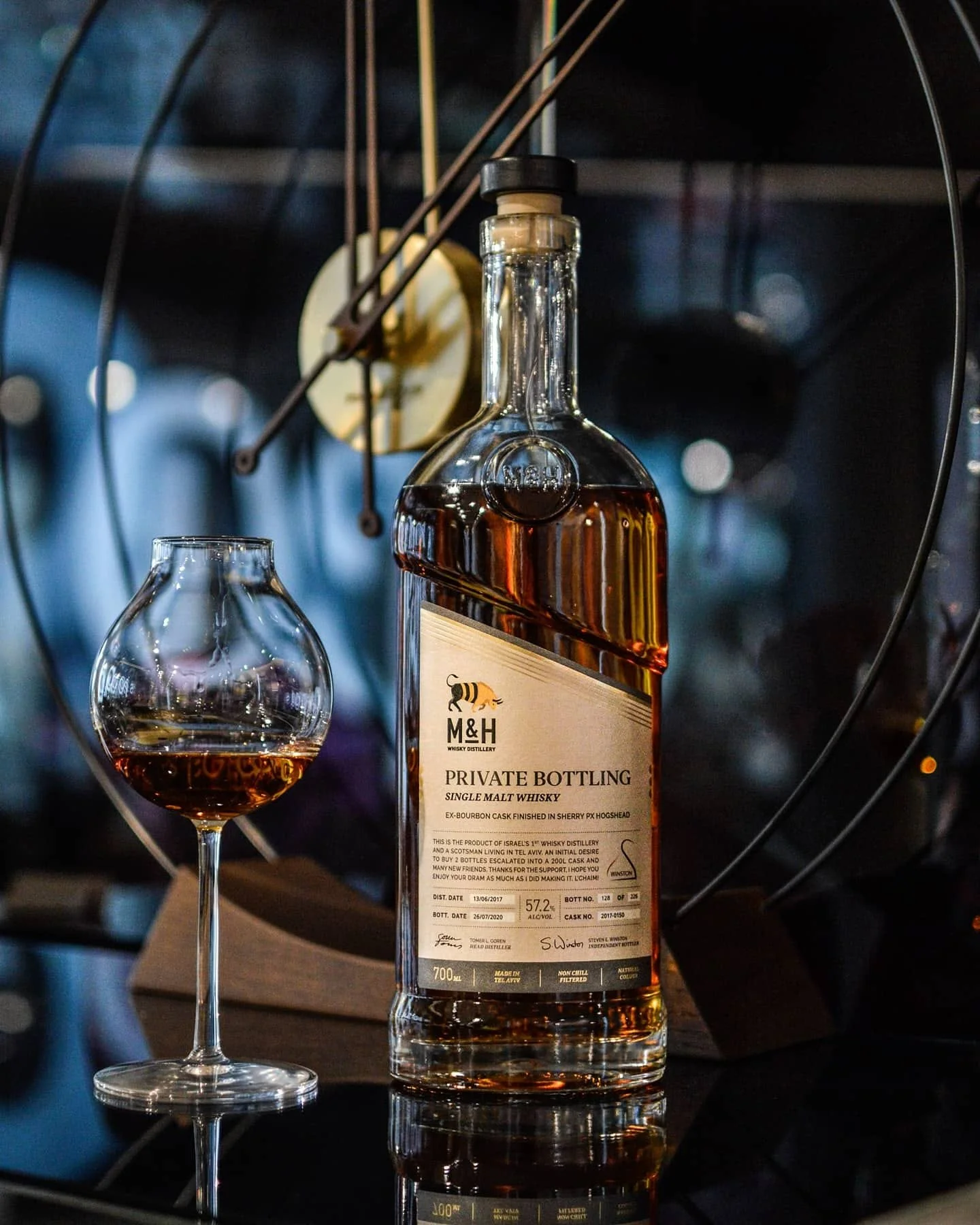 Milk &amp; Honey - 2017-2020 - PX-Sherry Finish - Steven E. Winston Single Cask - 57,2%