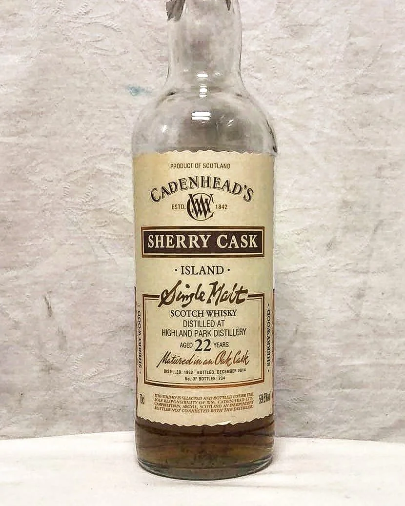 Highland Park 22 - Cadenhead’s 1992-2014 - 59,6%