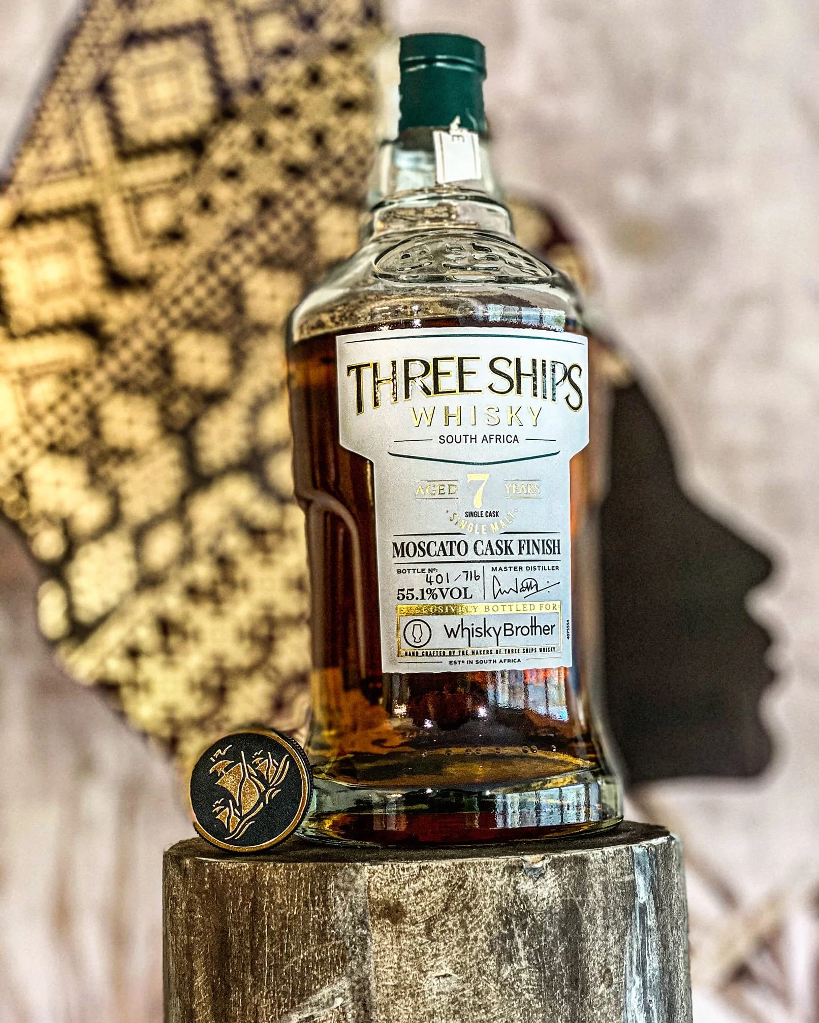 Three Ships 7 y/o - Moscato finish for Whisky Brother - 55,1%