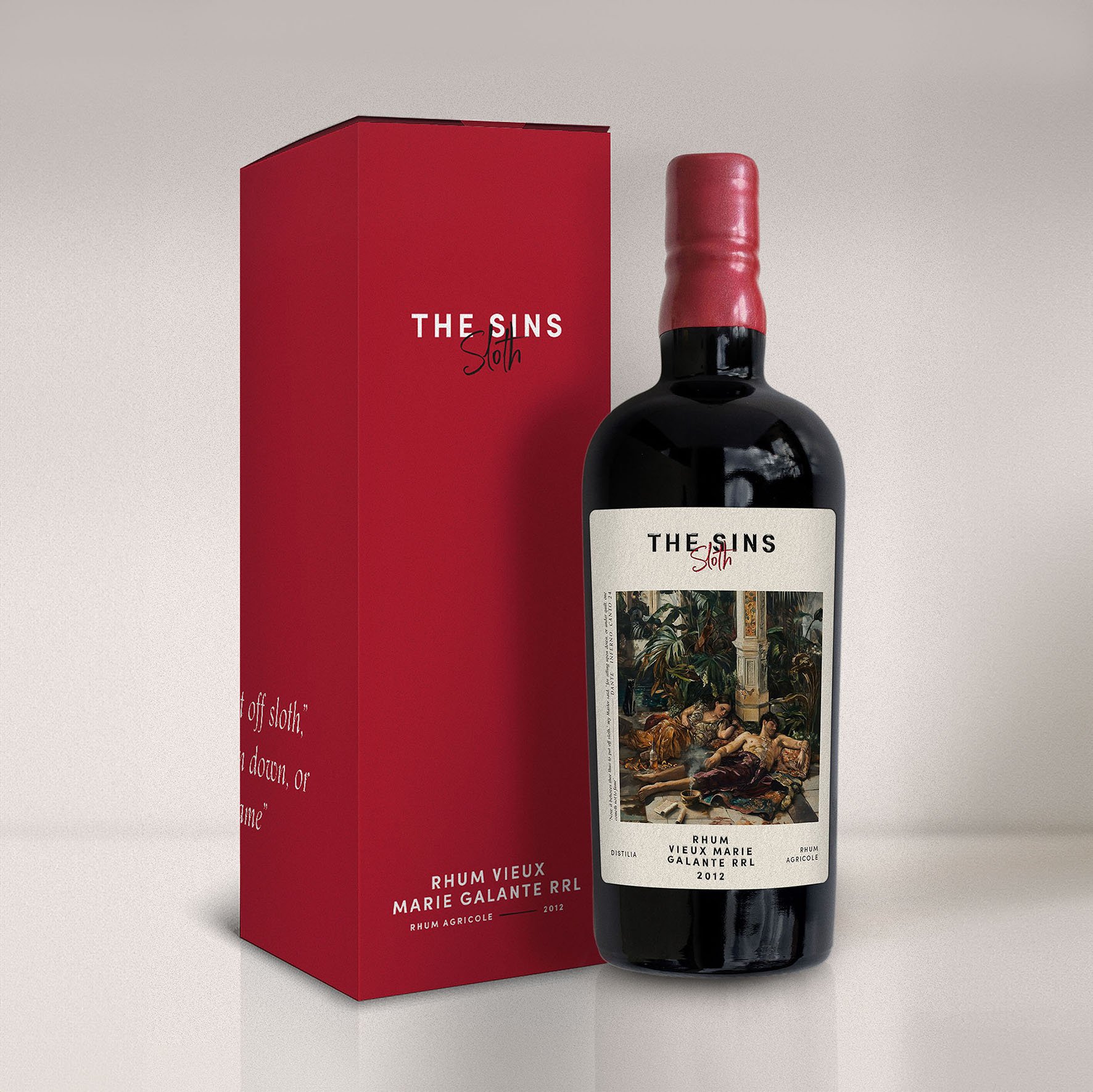 THE SINS - SLOTH - RHUM VIEUX MARIE GALANTE RRL 2012
