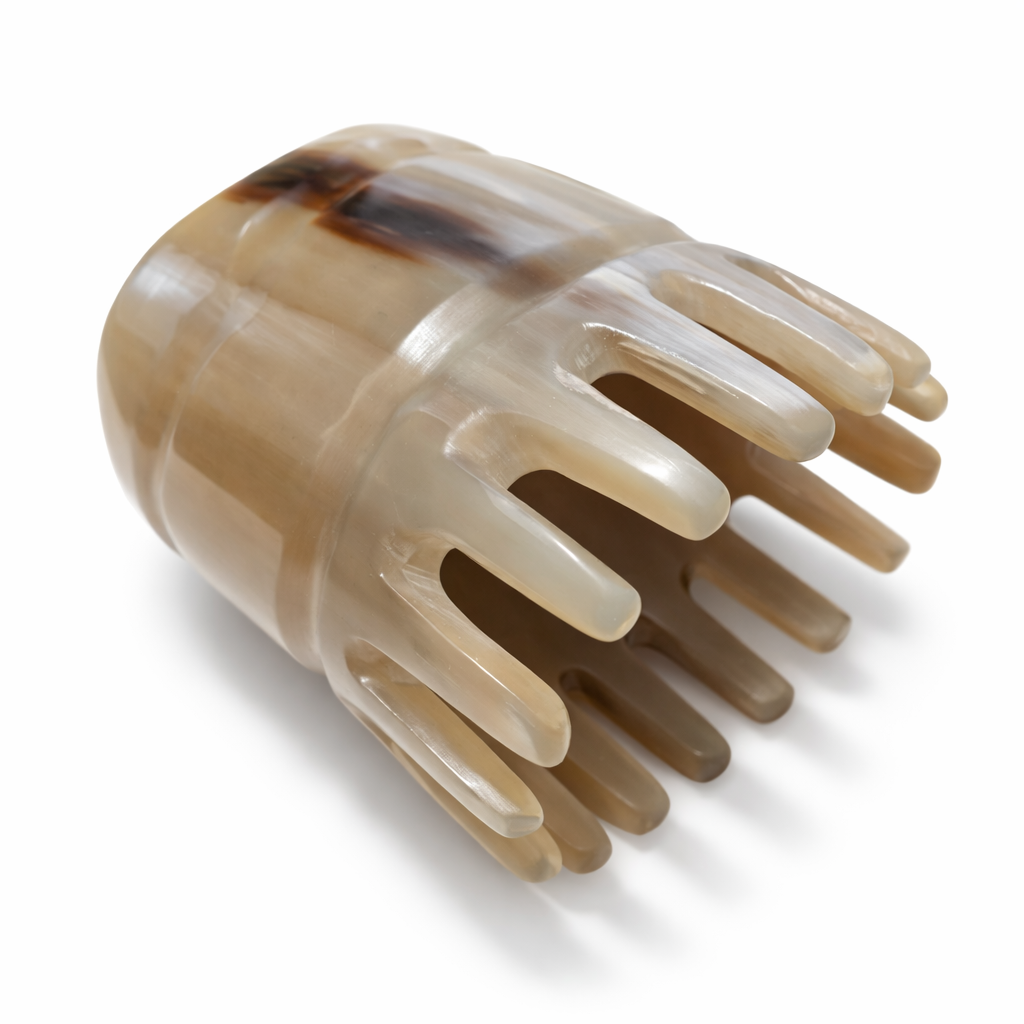 Cow Horn Massage Comb 