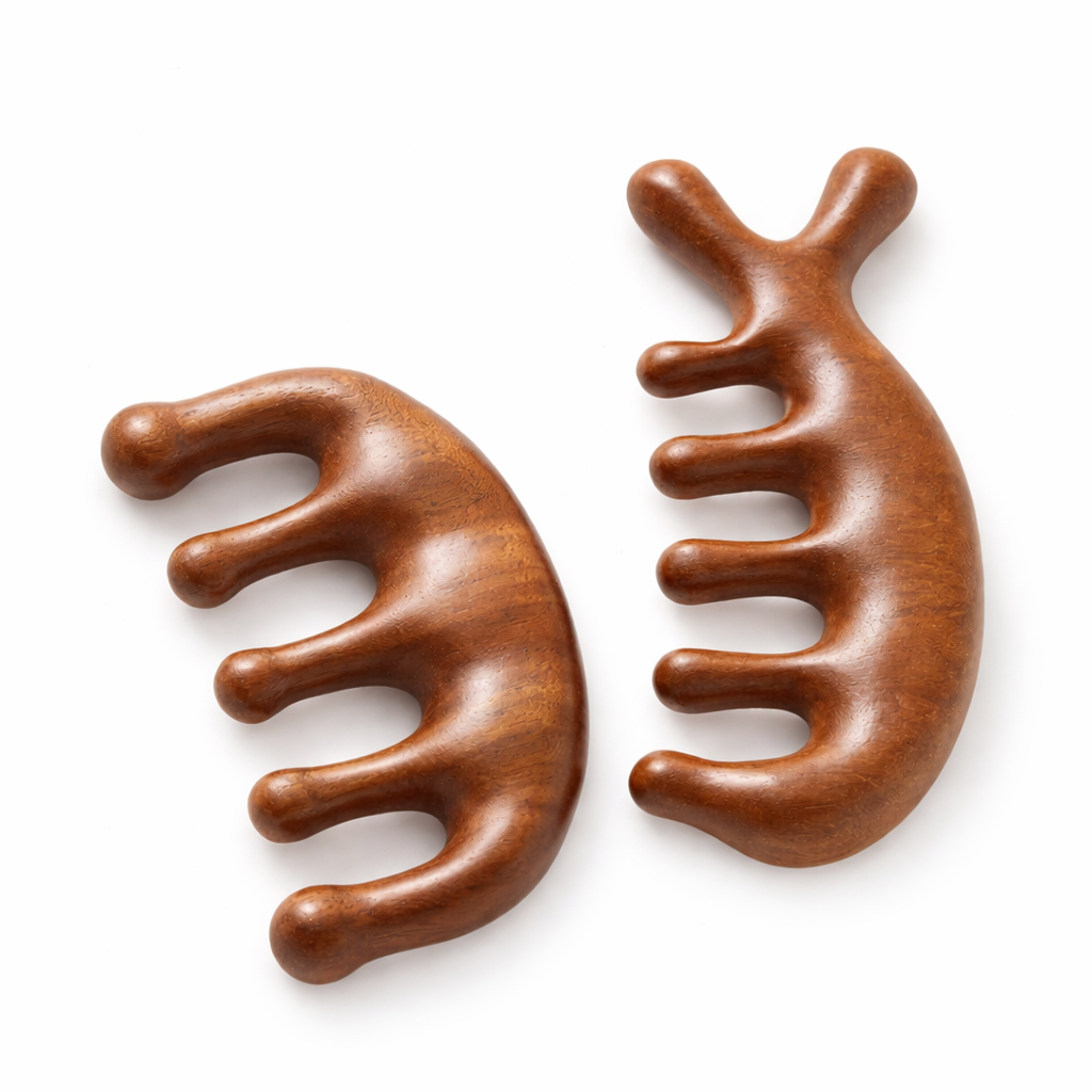 Five Tooth Meridian Massage Comb