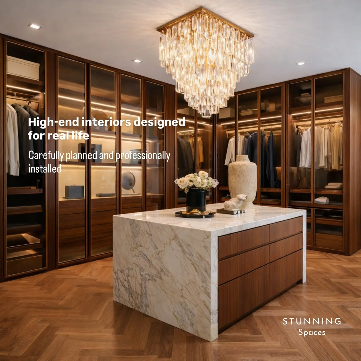 Spaces that feel designed just for you.

High-end walk-in wardrobes made for real life, not showrooms.

#walkinwardrobe #stunningspaces