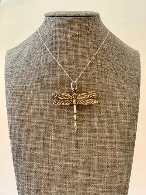 Dragonfly Pendant ( Silver)