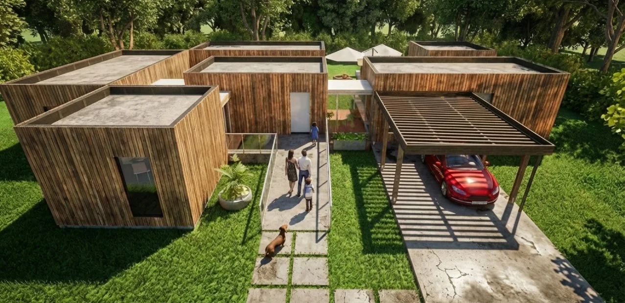 Visualisierung eines Architekturmodells