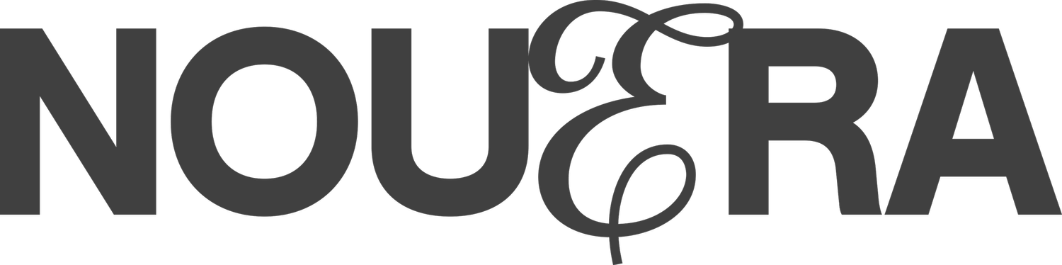 Logo der Firma Nouera Feelgood Club die Reformer Pilates anbietet.