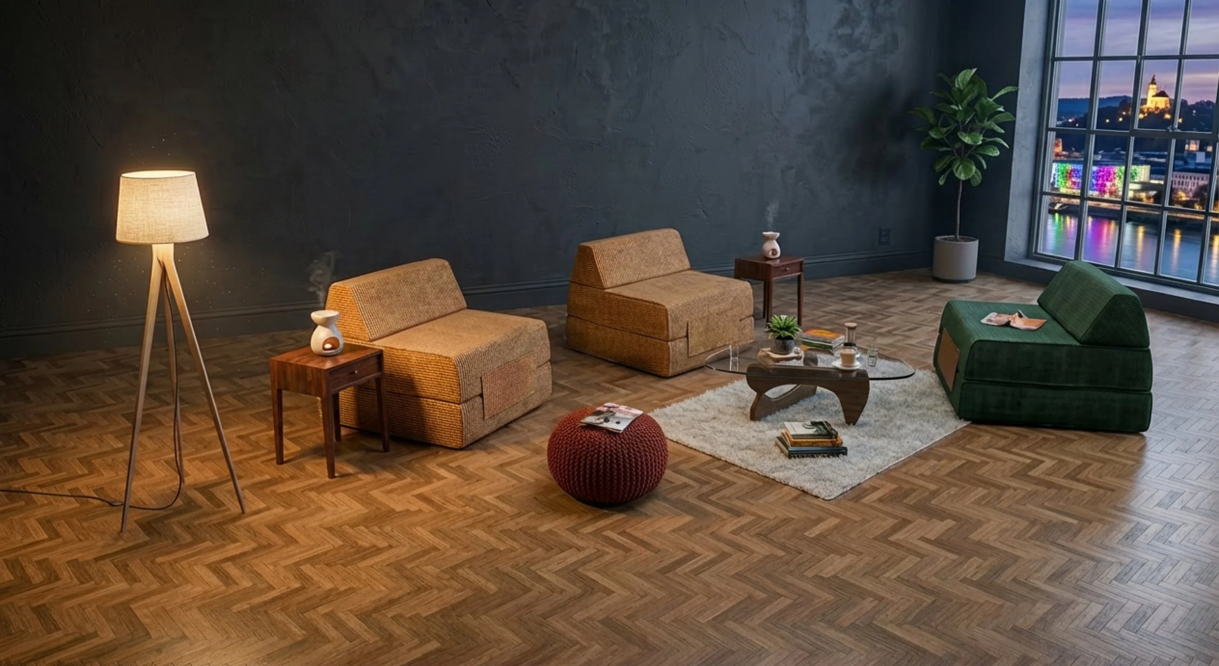 Visualisierung von Sitzmöbeln