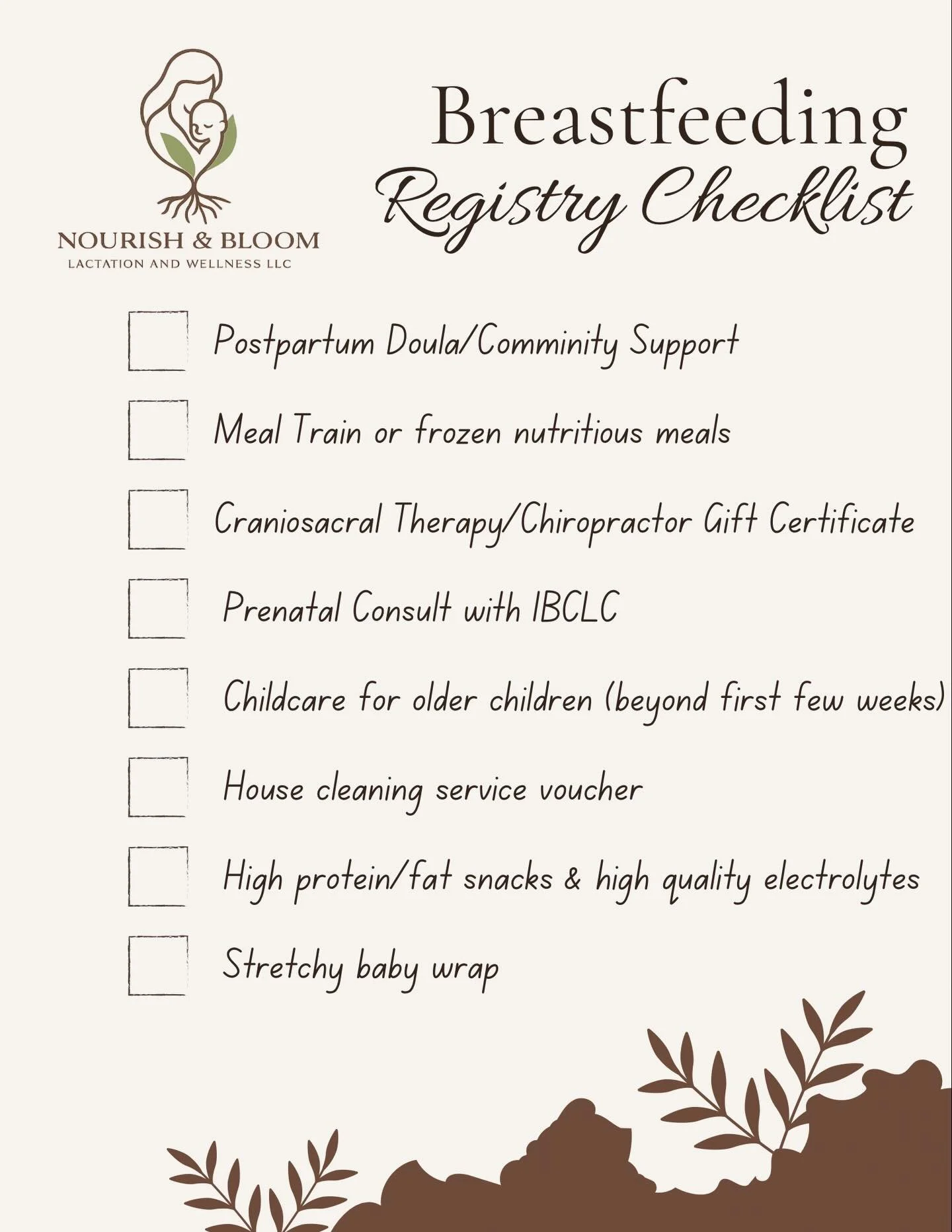 The best baby shower gift isn&rsquo;t another gadget. 
It&rsquo;s support.

Mom and baby already come perfectly designed for breastfeeding. What they don&rsquo;t come with is a village.

Instead of filling a cart with products to &ldquo;fix&rdquo; pr