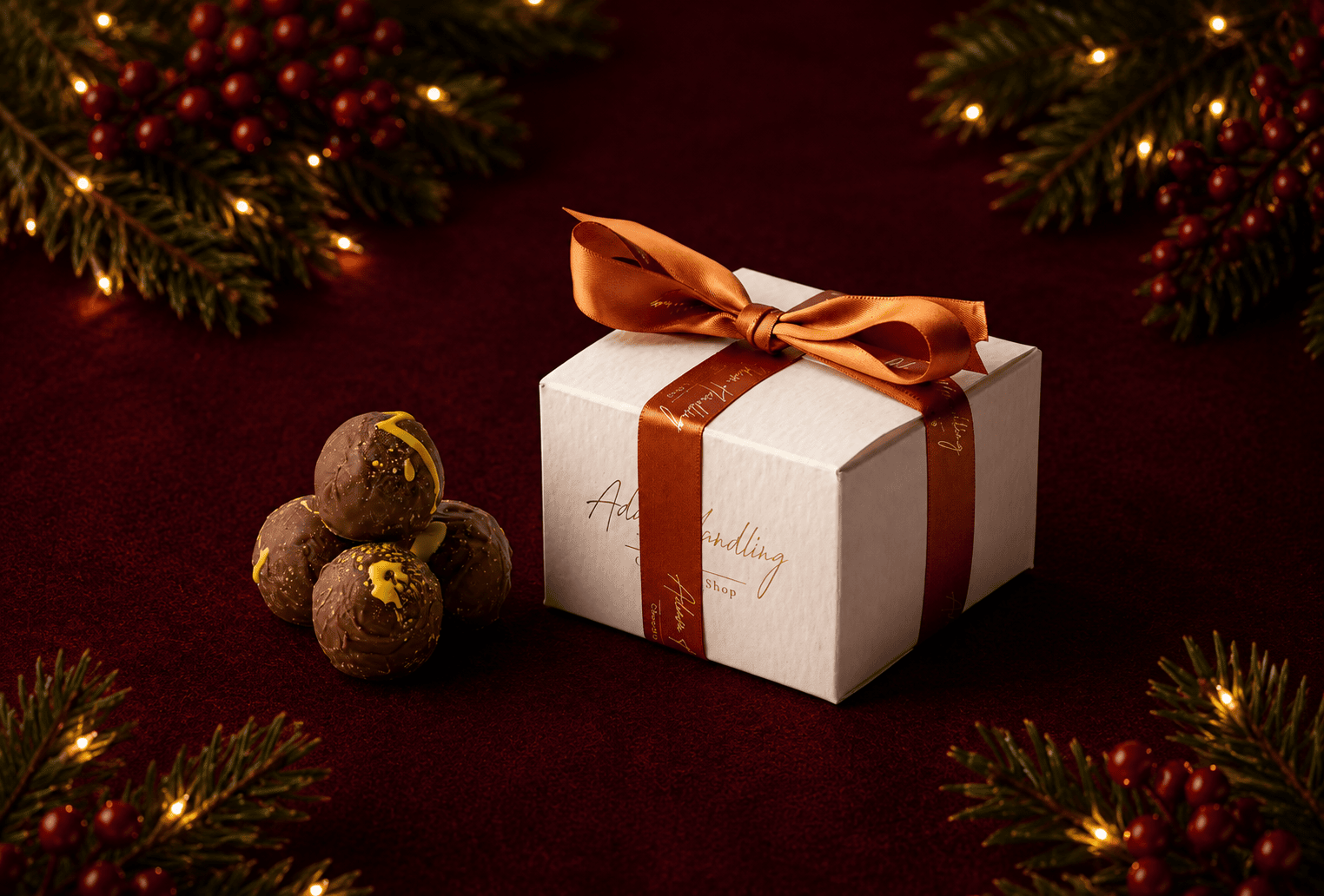 Milk chocolate passion fruit truffles - 150g℮