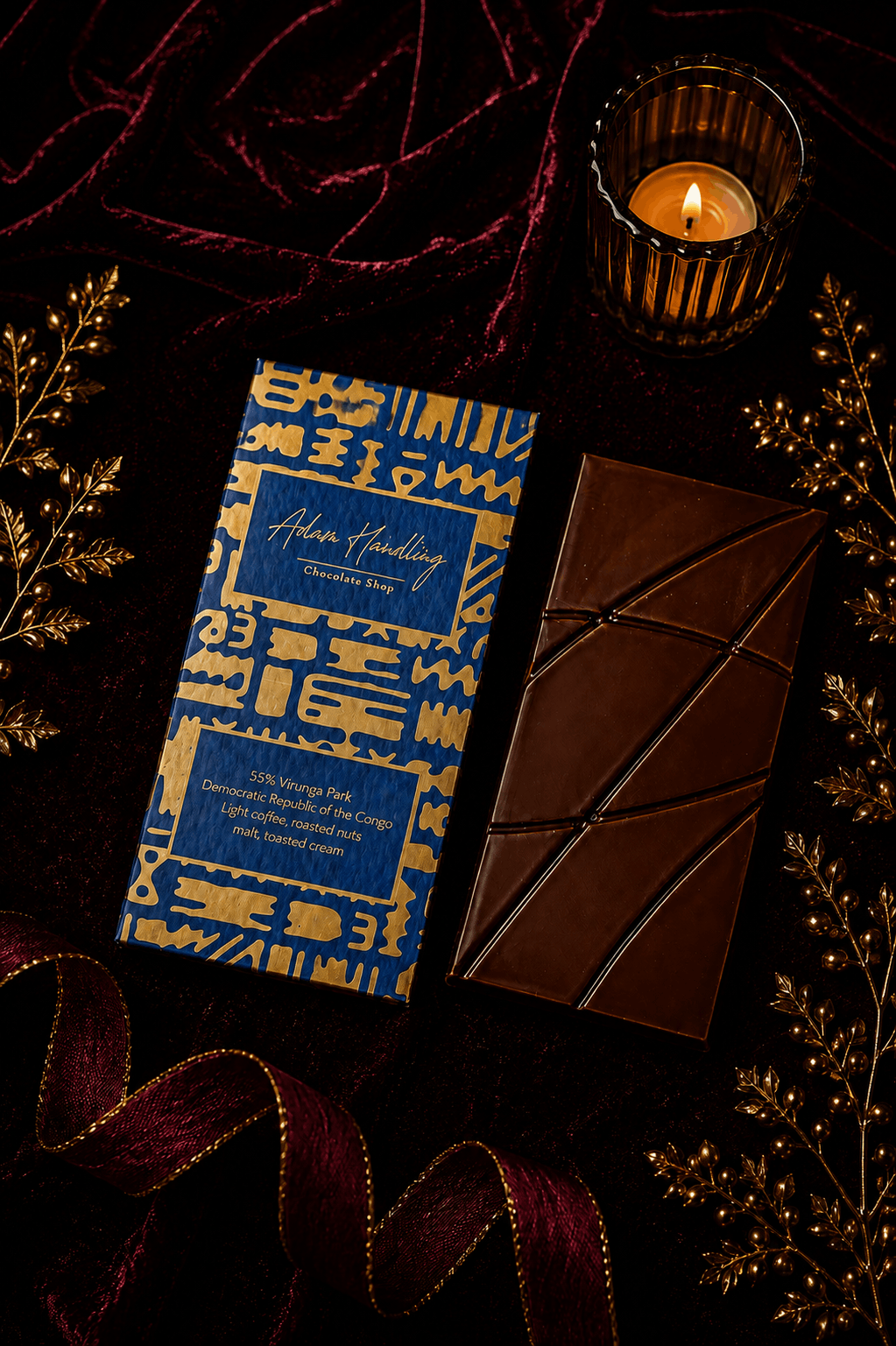 55% Virunga Park Milk Chocolate Bar