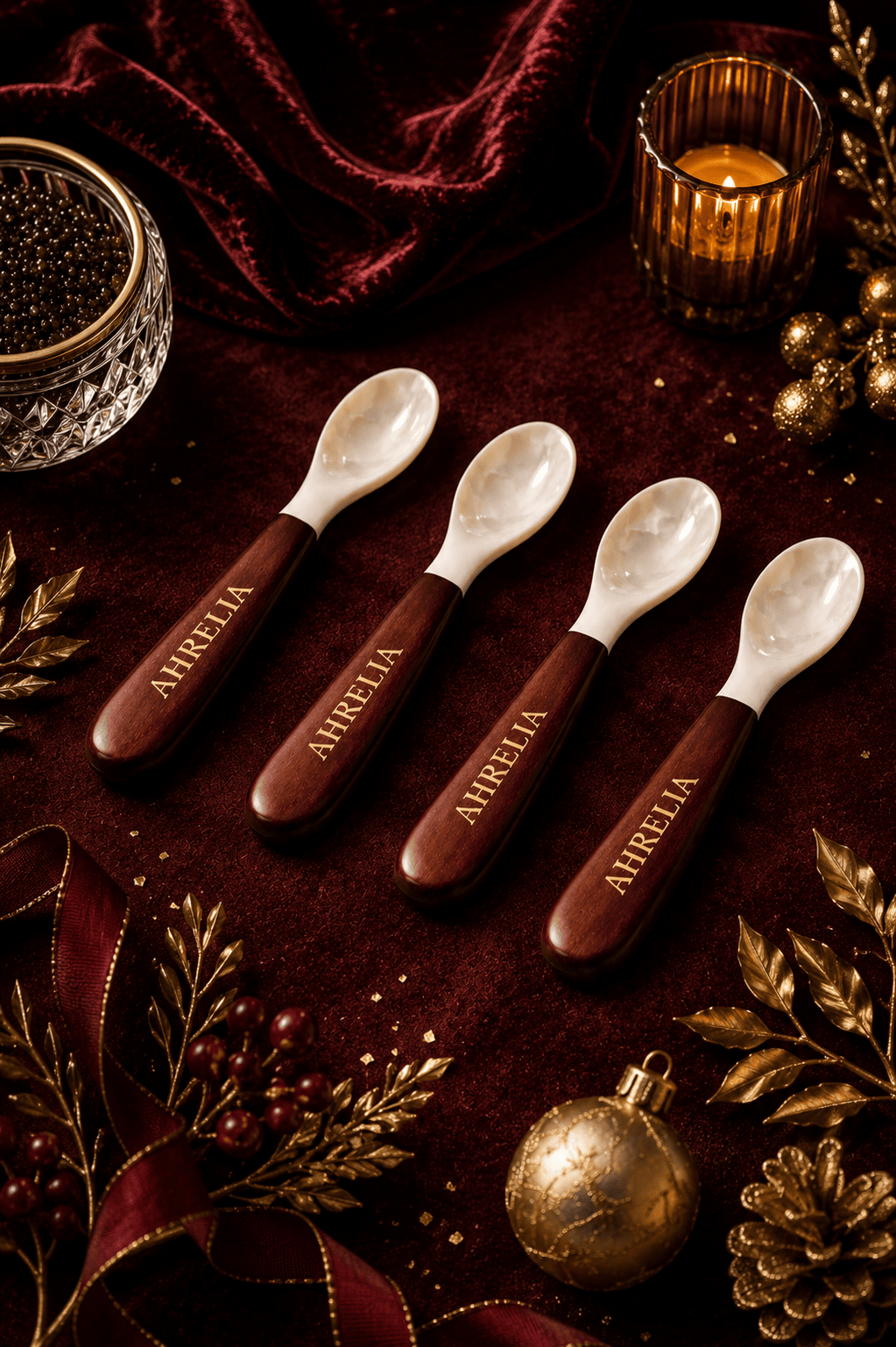 Mother of pearl spoon - 12cm