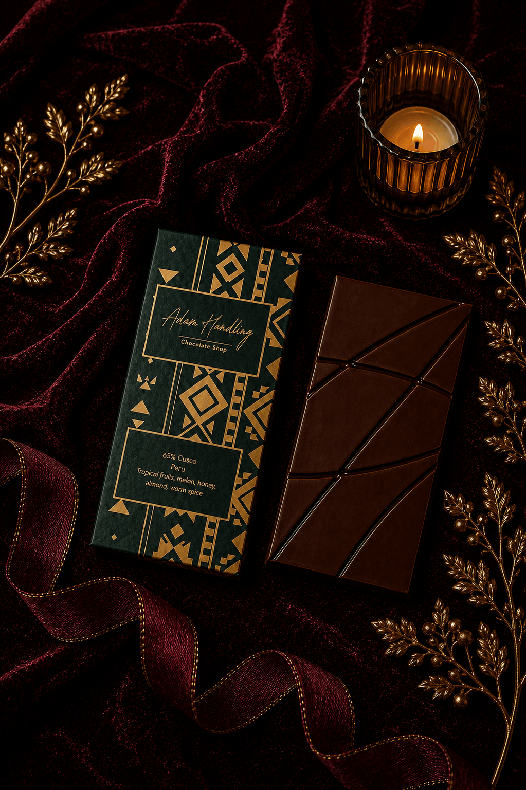 65% Cusco Dark Chocolate Bar