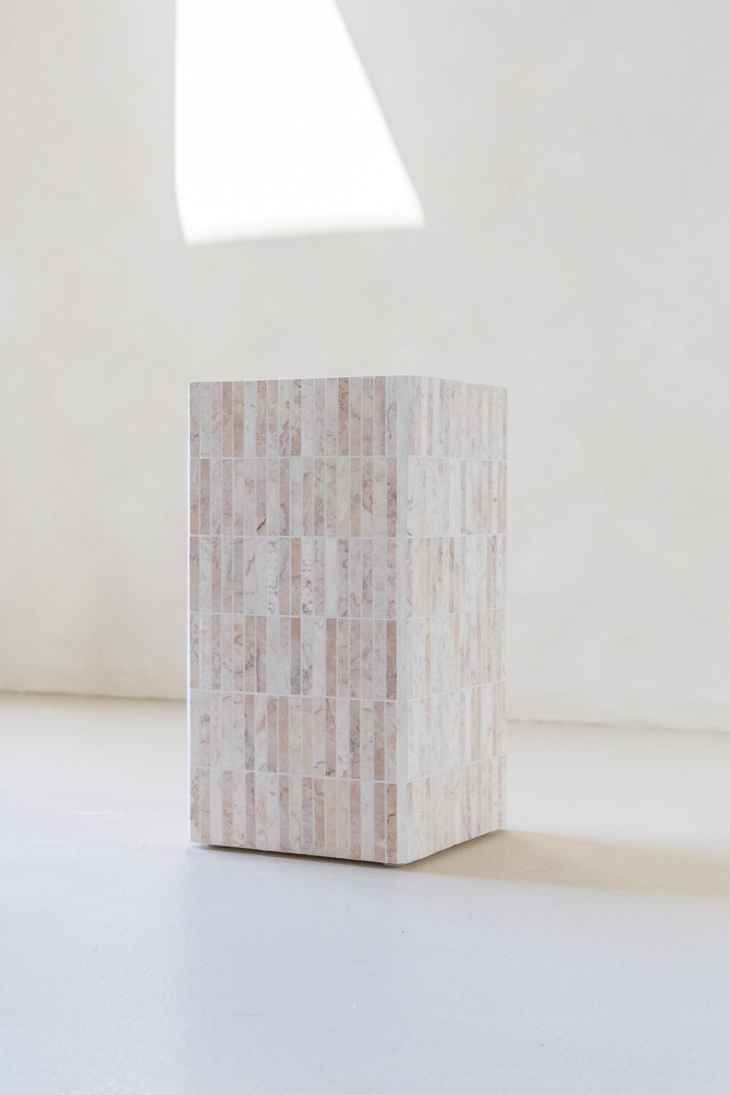 Rose Marble Plinth