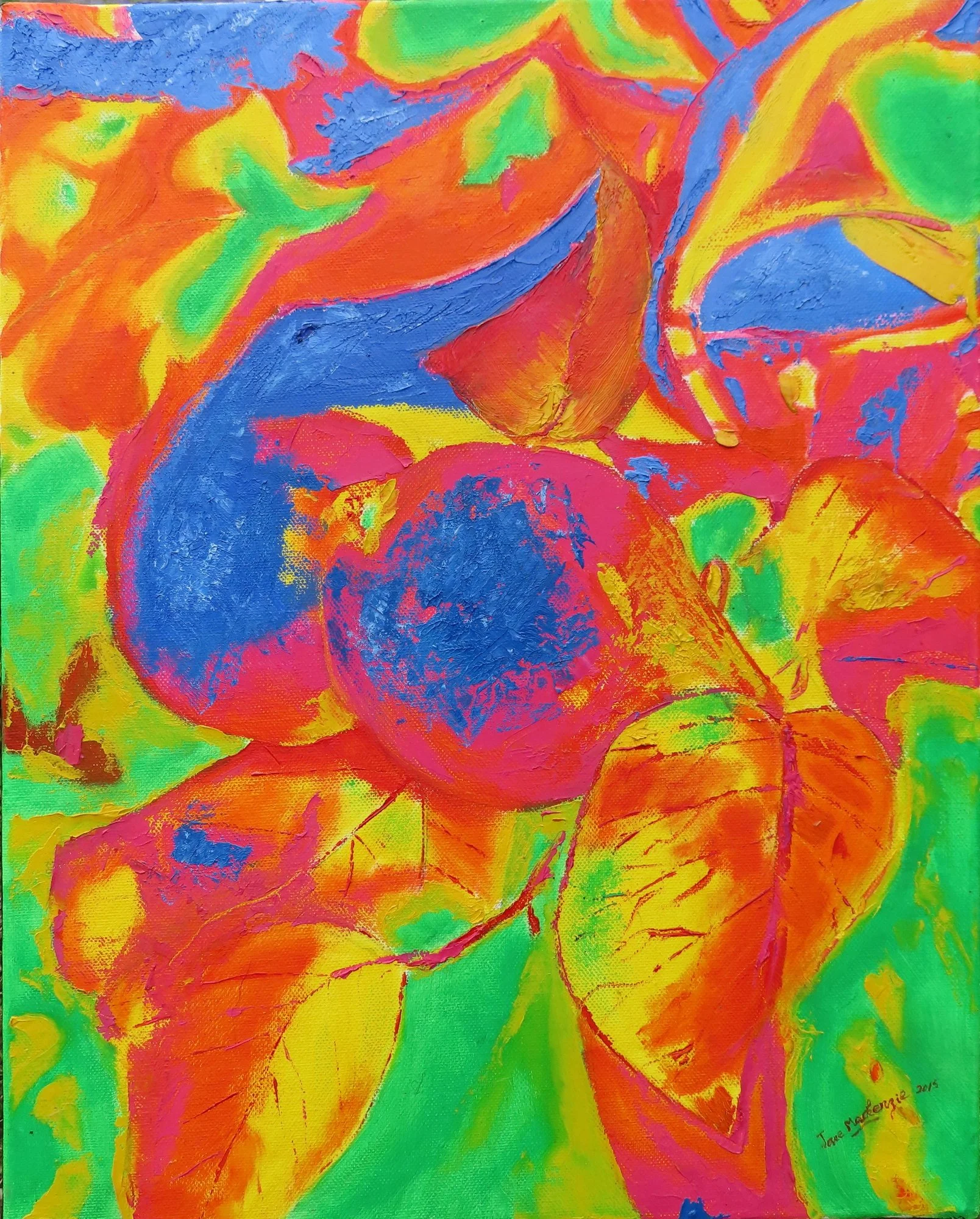 Couleur#04.2014.Oil on canvas.50cm×40cm