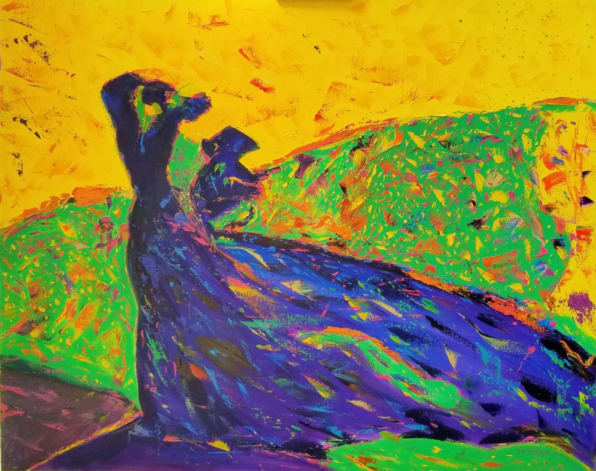 Souvenirs, souvenirs...2018.Oil on canvas.100cm×80cm