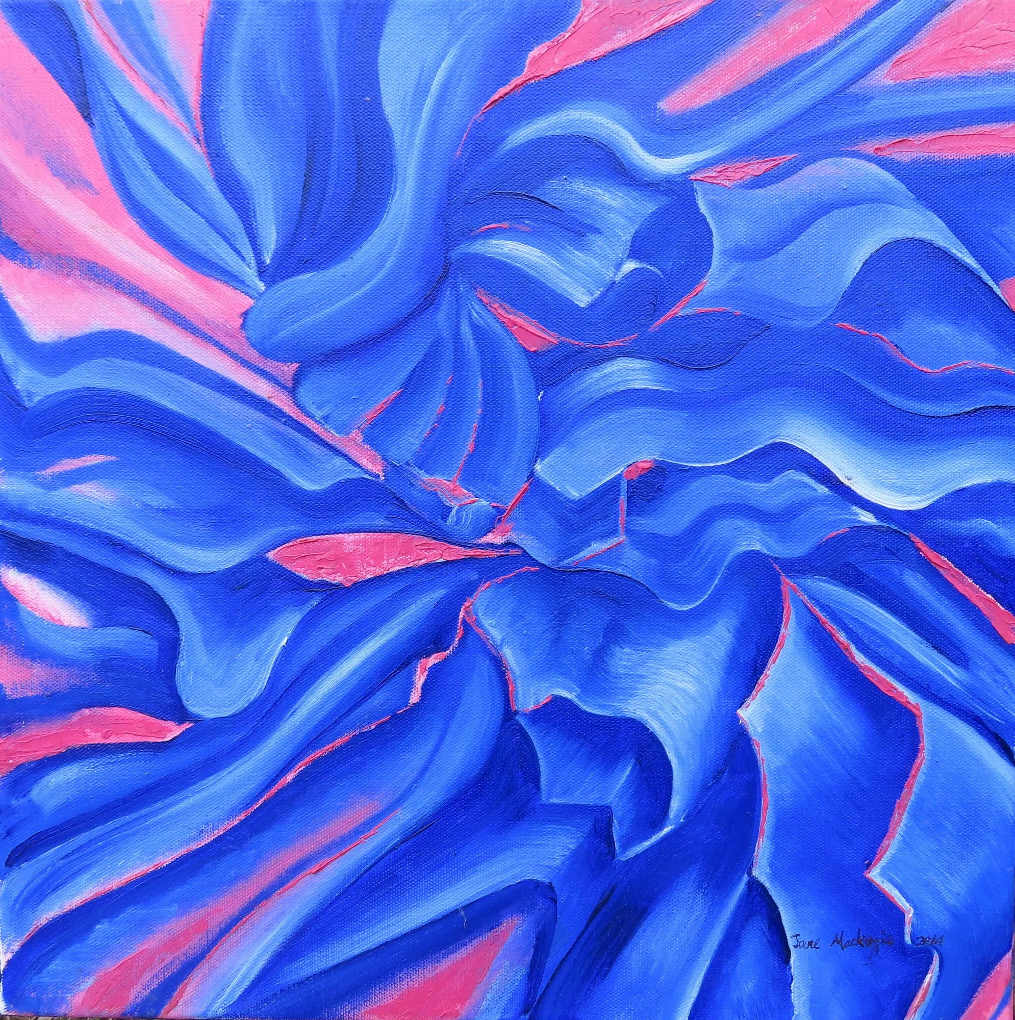 Couleur#05.2014.Oil on canvas.40cm×40cm