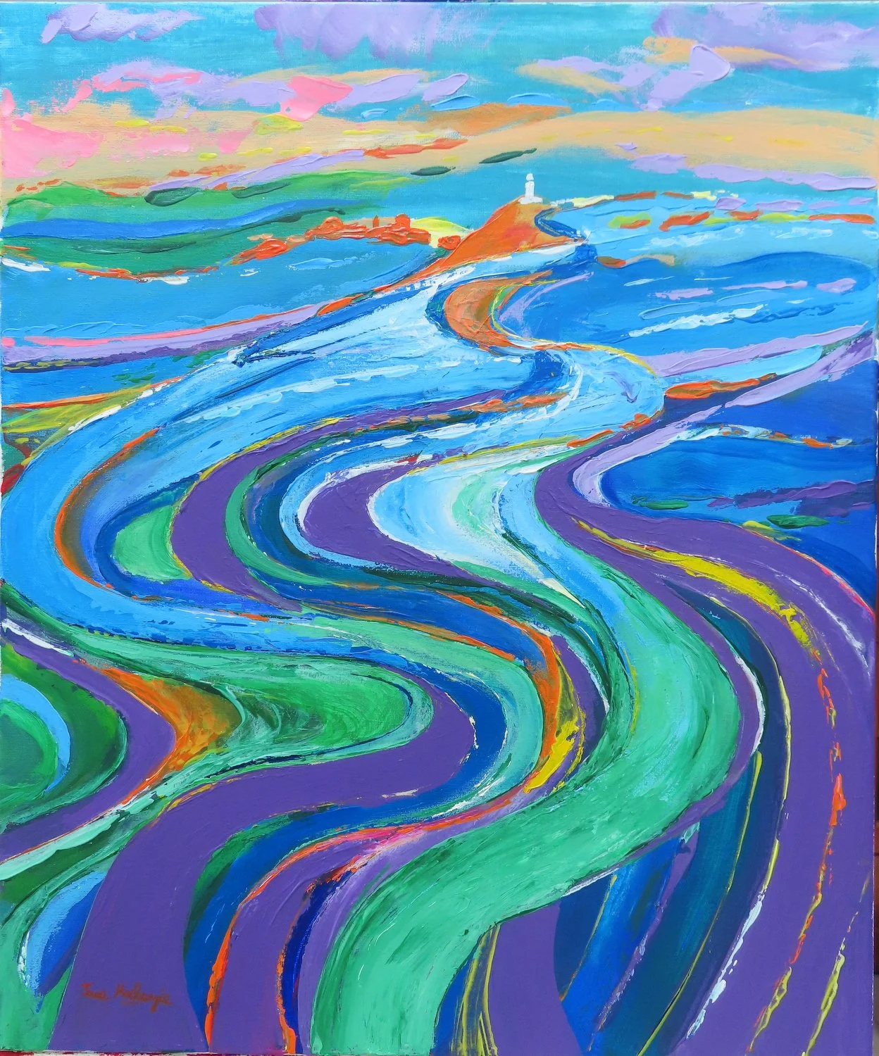 Corbiere.2025.Oil and acrylic.50cm×40cm