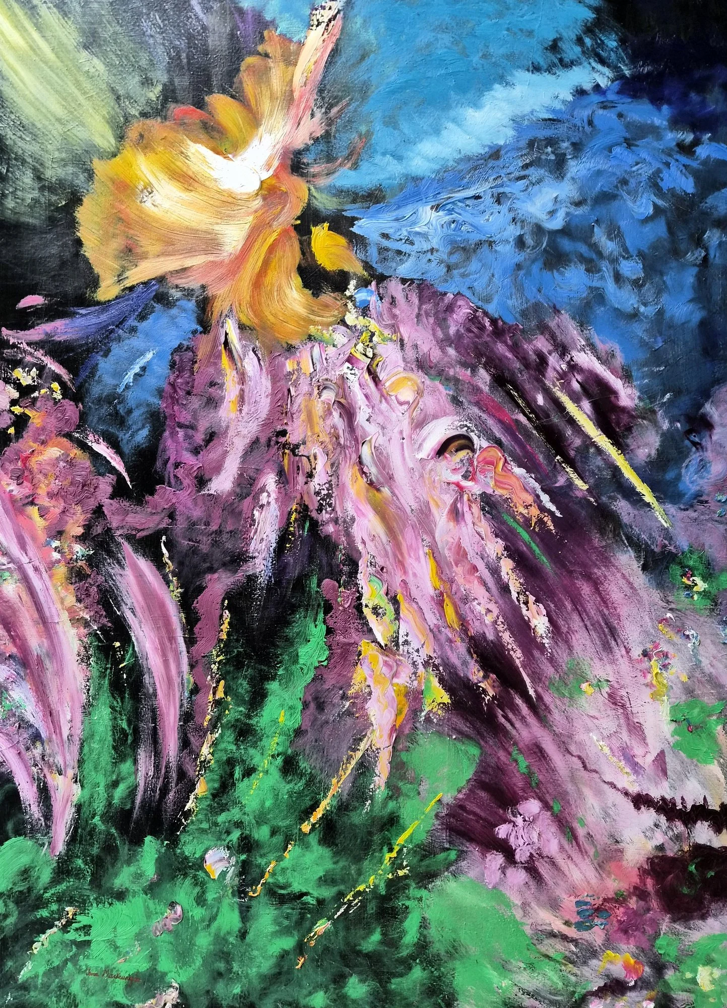 Underworld.2023.Oil on canvas.101cm×76cm