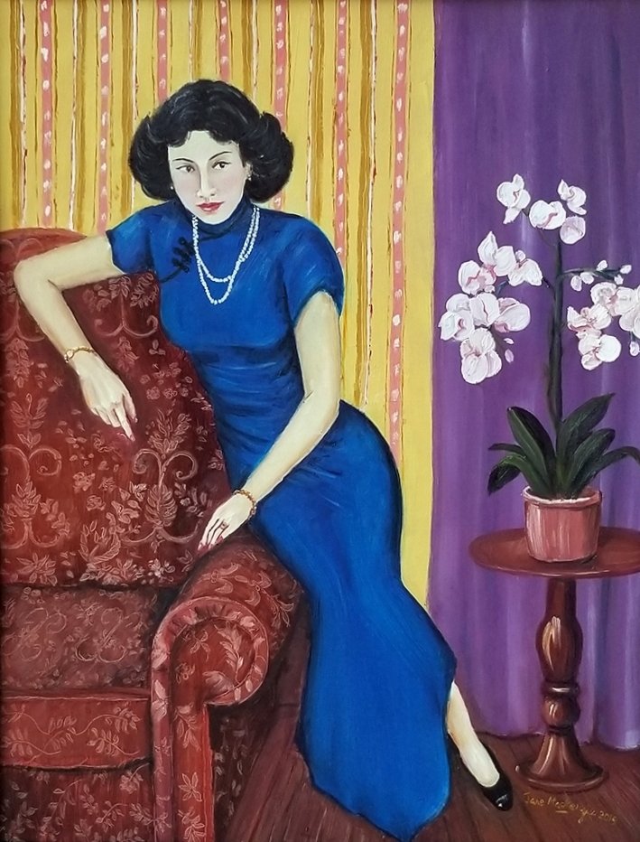 Shanghai 1939.2016.Oil on canvas