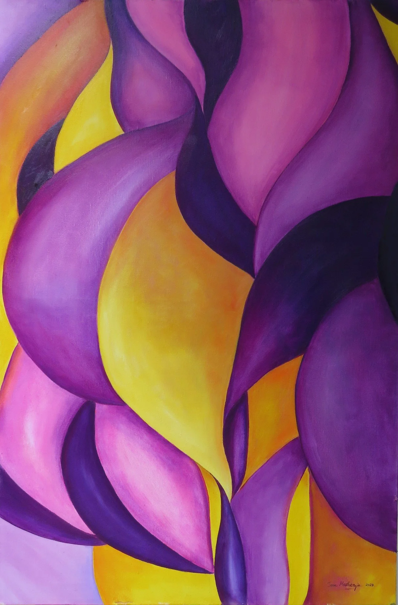 Autumn.2020.Oil on canvas.91cm×61cm