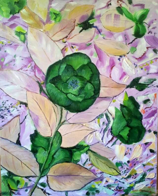 Couleur#02.2014.Oil on canvas.50cm×40cm