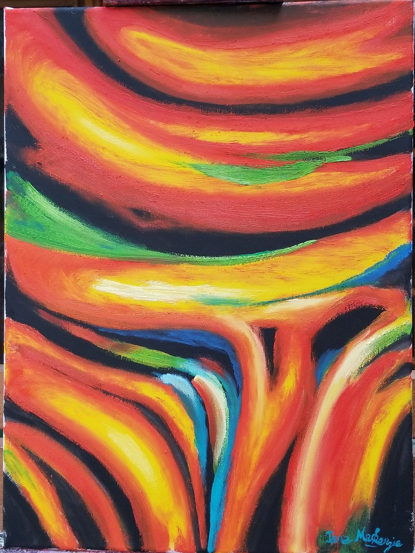 Couleur#09.2013.Oil on canvas.40cm×30cm