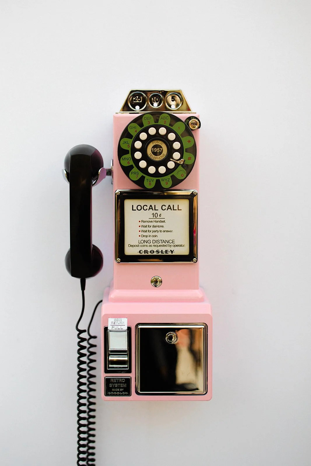 Phone Booth at Immersive Installation at Cocktail Hour designed by 42 North World | Freda Banks Photography | Mayflower Inn & Spa Auberge