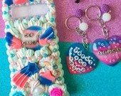 5 Stars - It seriously feels like Christmas again. The case is beautifully made and all the resin pieces are really high quality. Received more than expected to! I'm super happy with my custom order and can't wait to see what else this store creates!