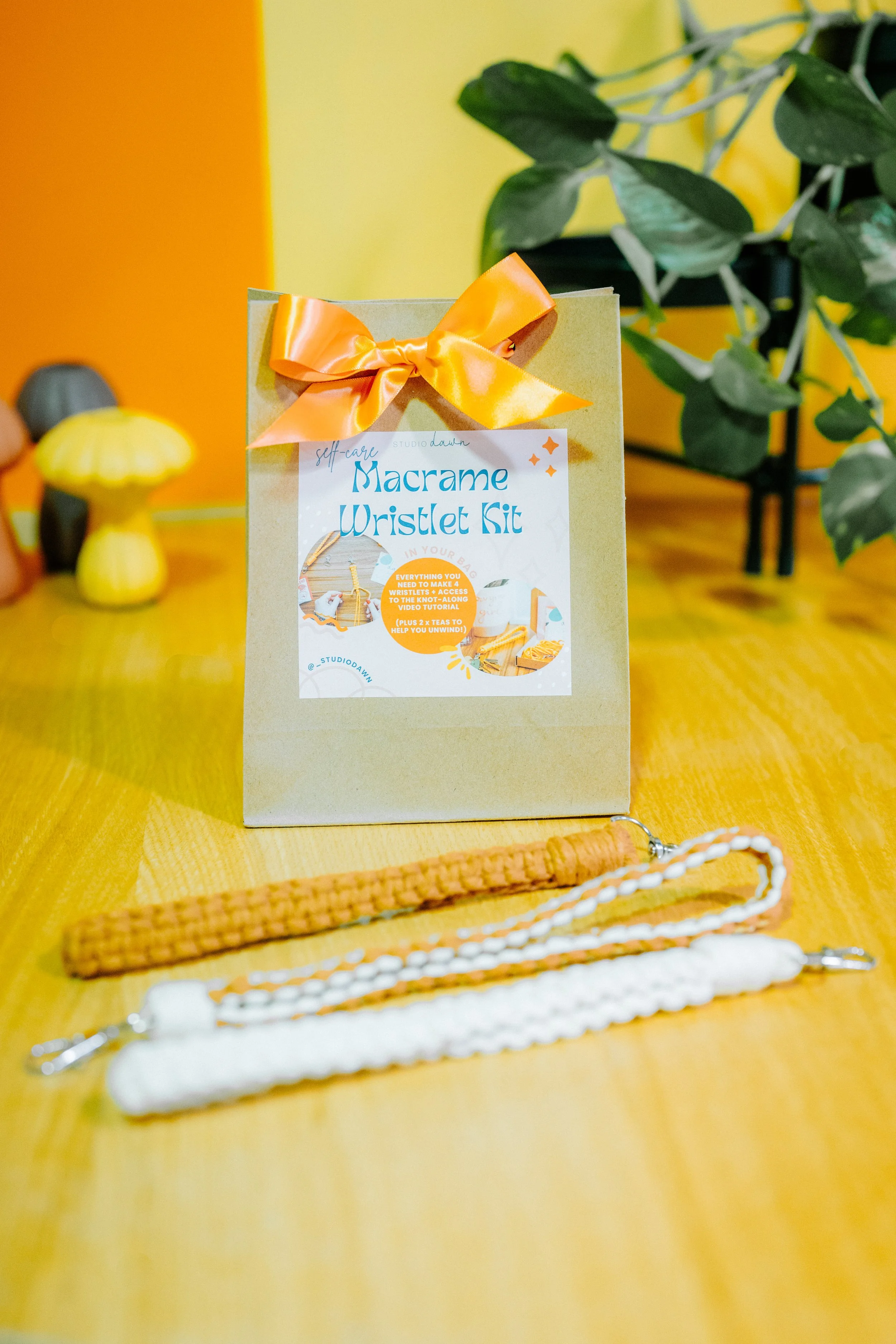 DIY Macrame Wristlet Kit