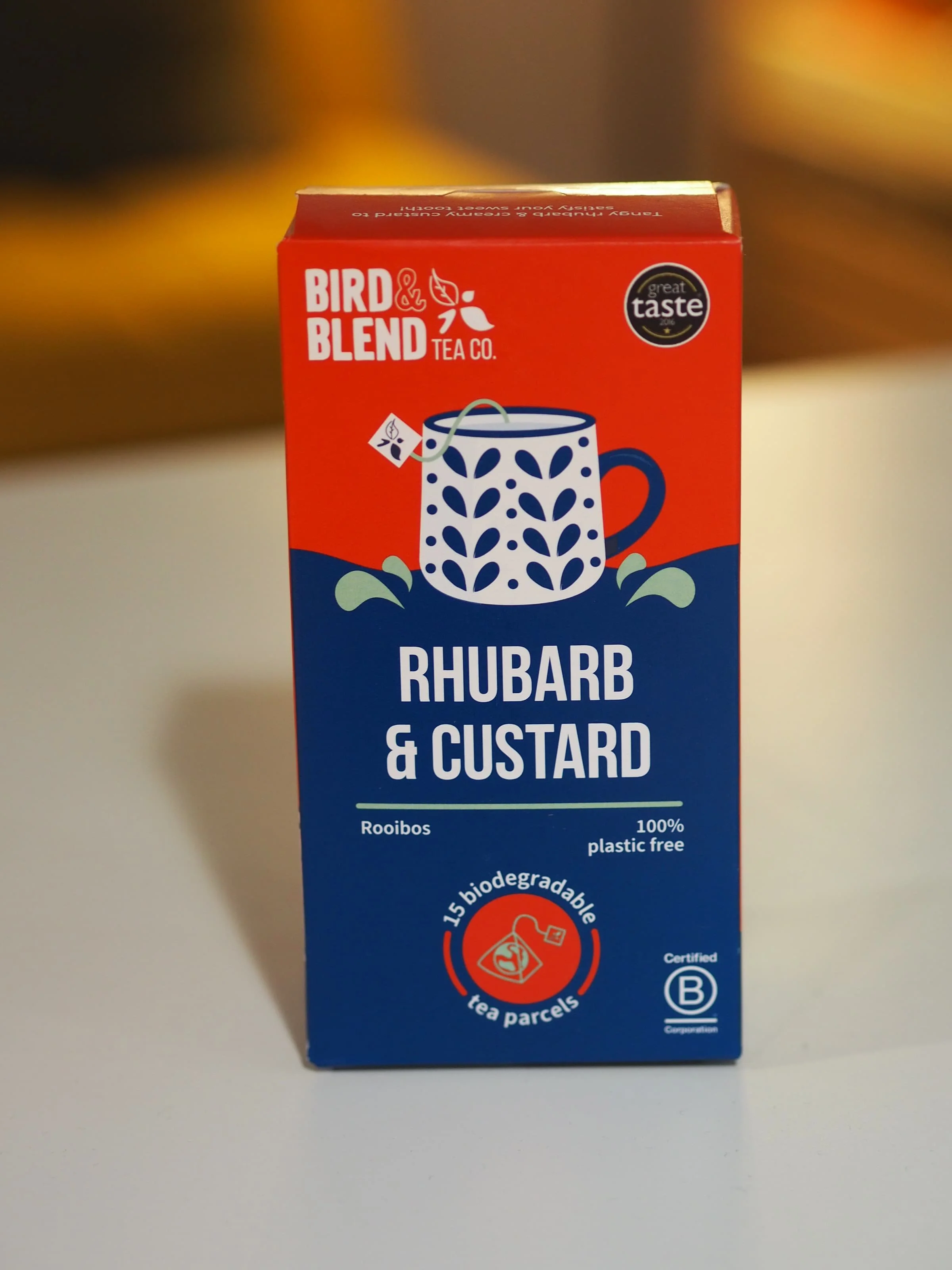 Rhubarb and Custard Tea