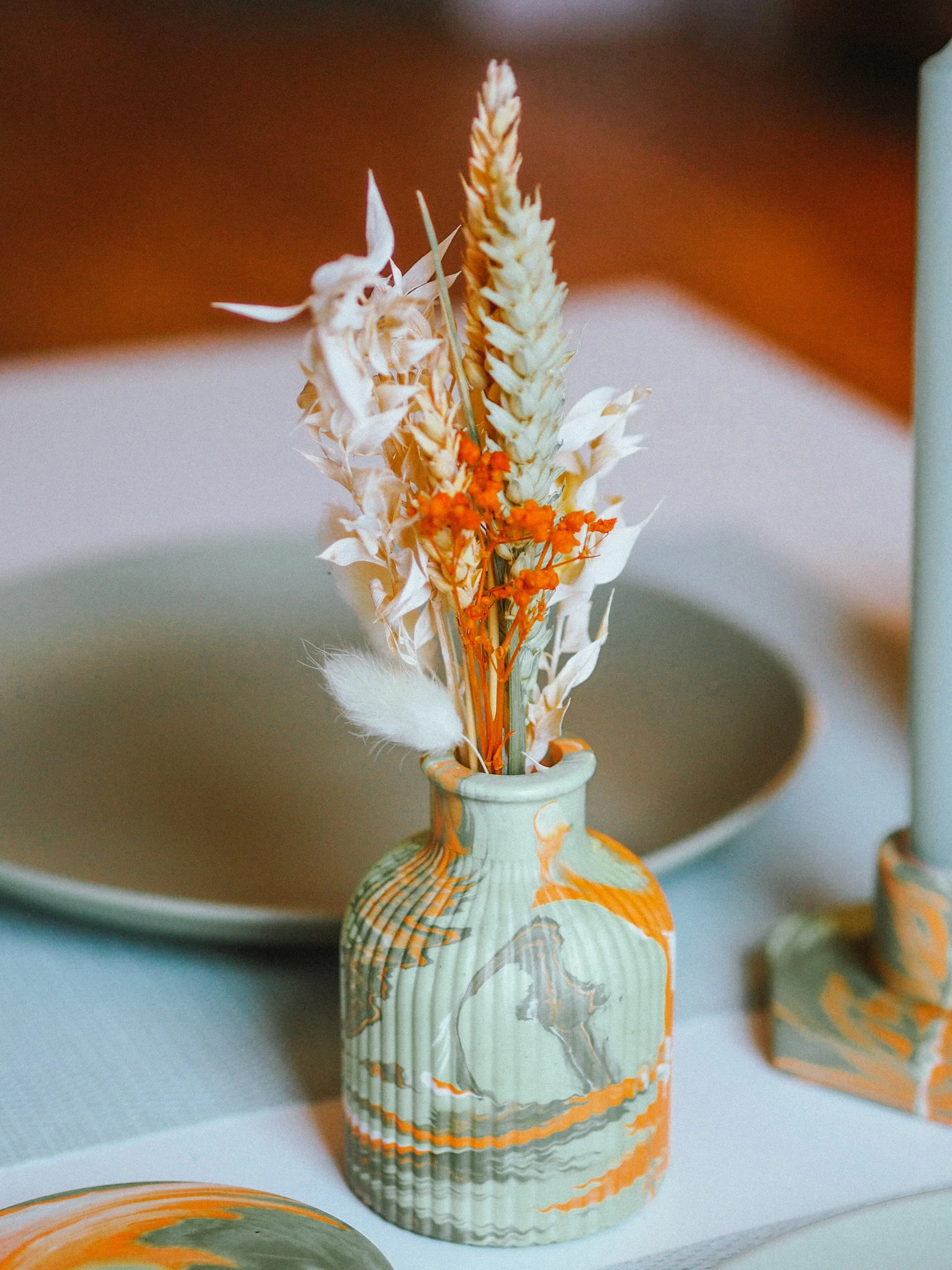 Mini Vases: Orange Margarita