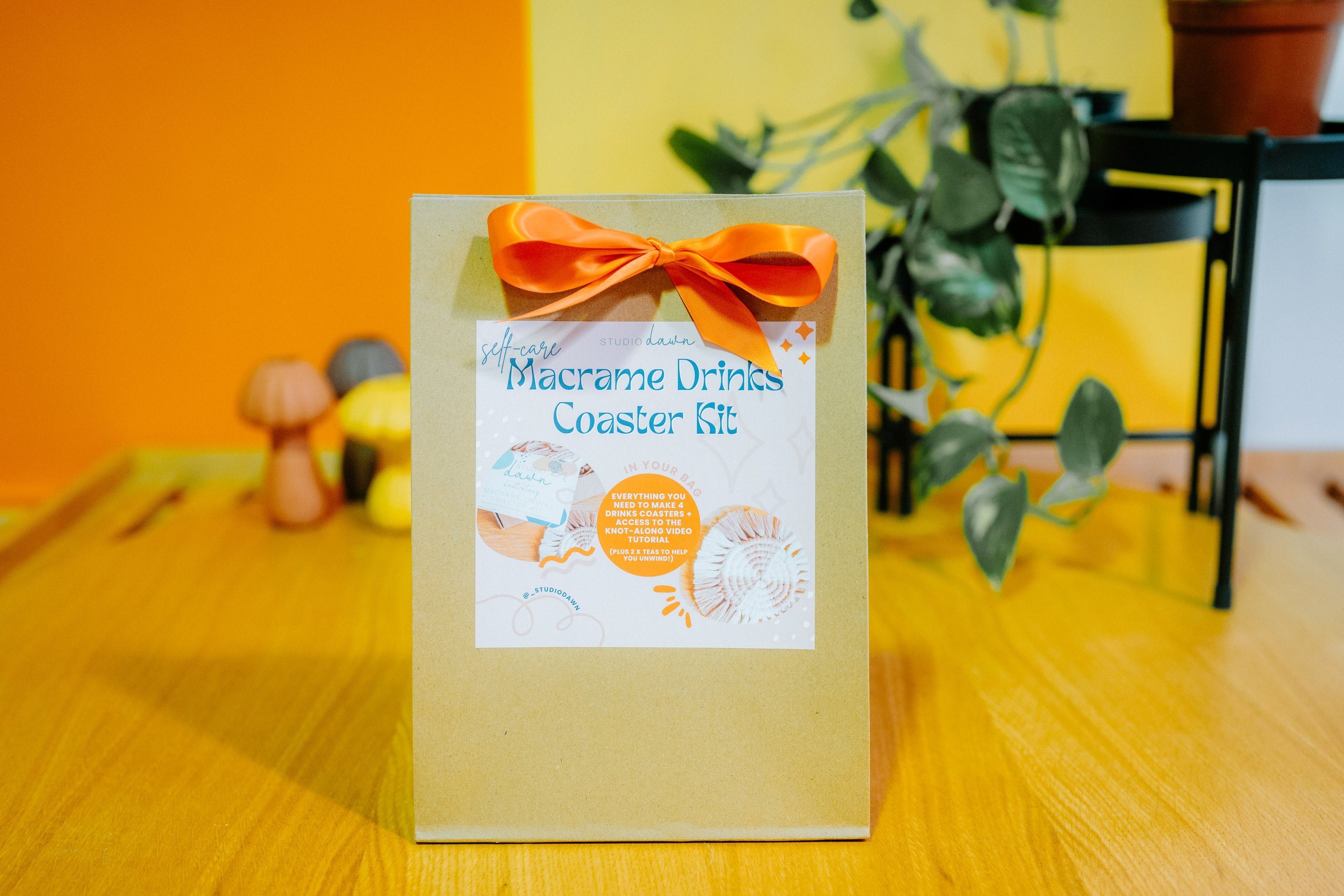 DIY Macrame Drinks Coaster Kit