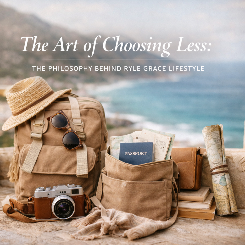 The Art of Choosing Less: The Philosophy Behind Ryle Grace Lifestyle