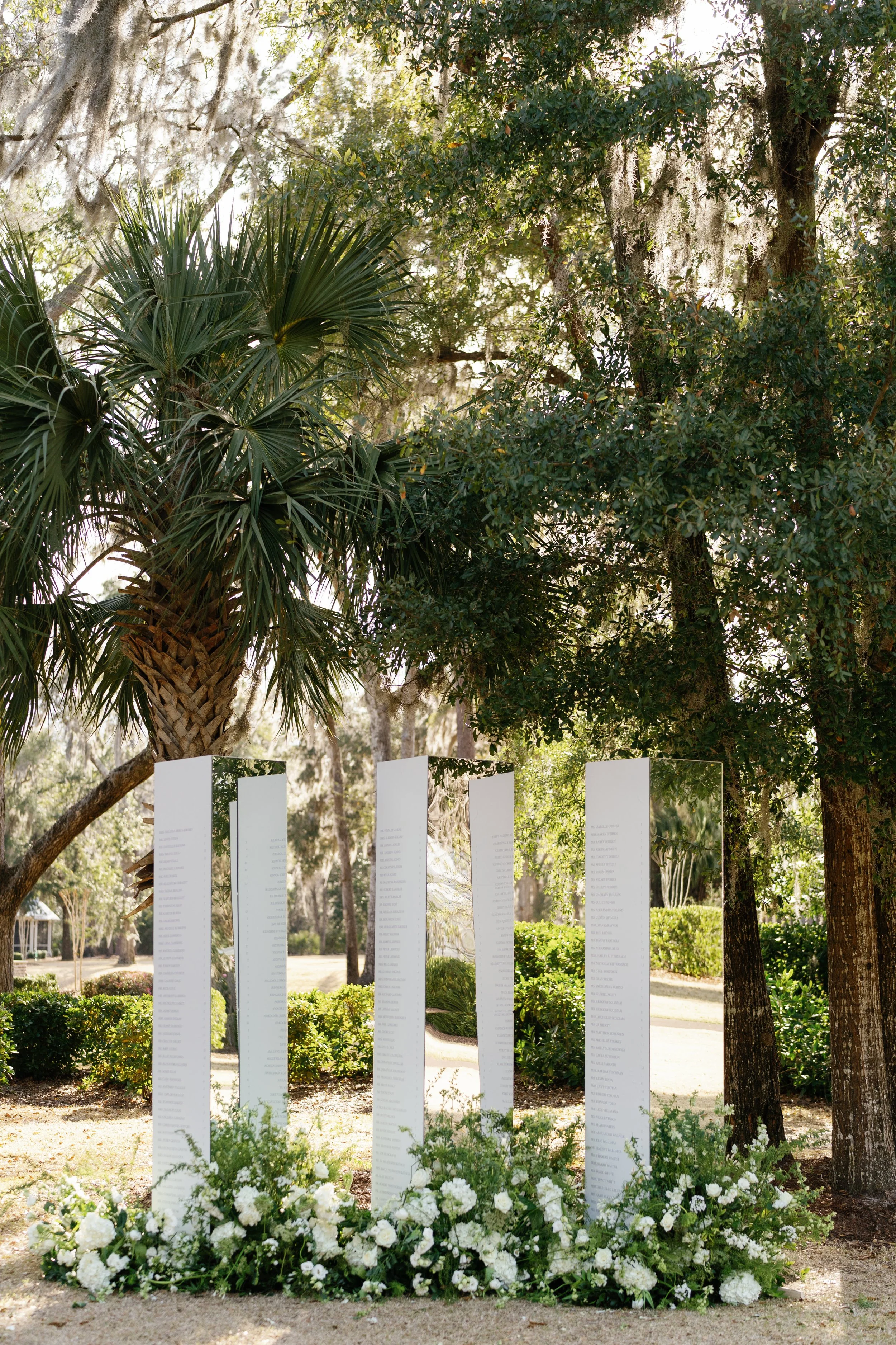 Stunning florals and fabrics for a Palmetto Bluff Wedding