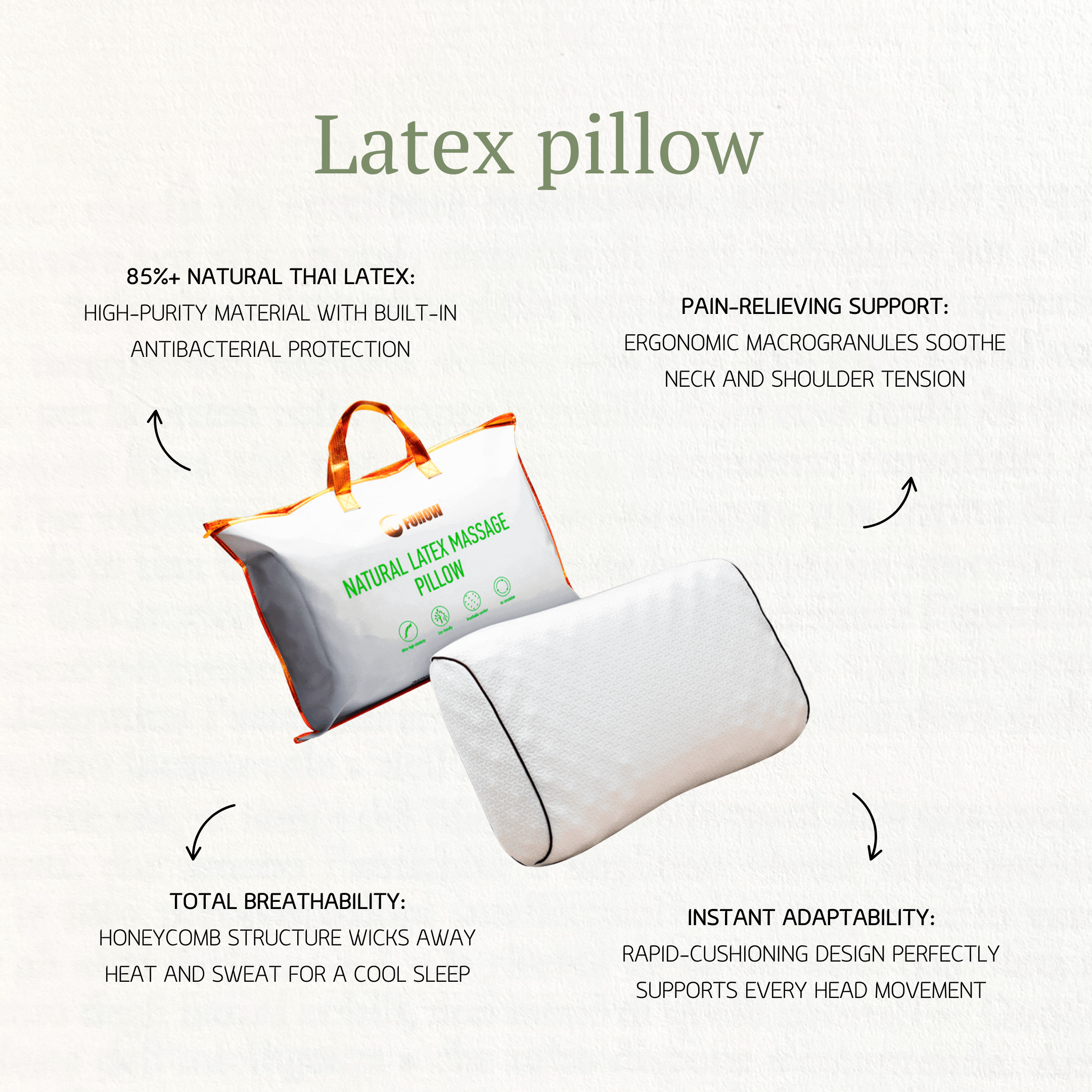 Подушка из латекса