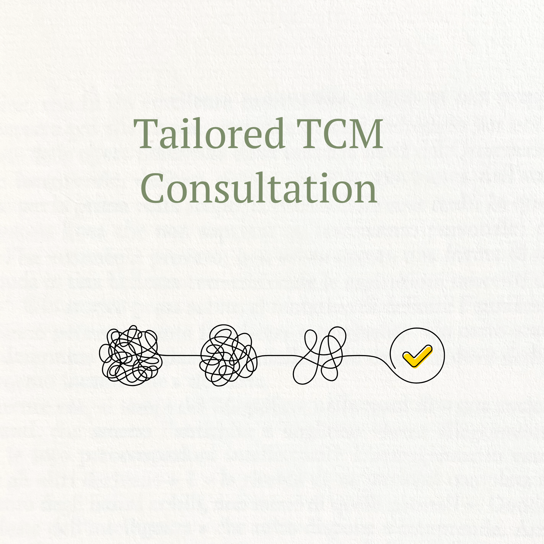 Tailored TCM Consultation