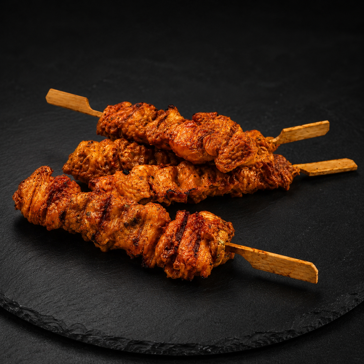 BROCHETTES DE POULET YAKITORI PRÉCUITES HALAL IQF