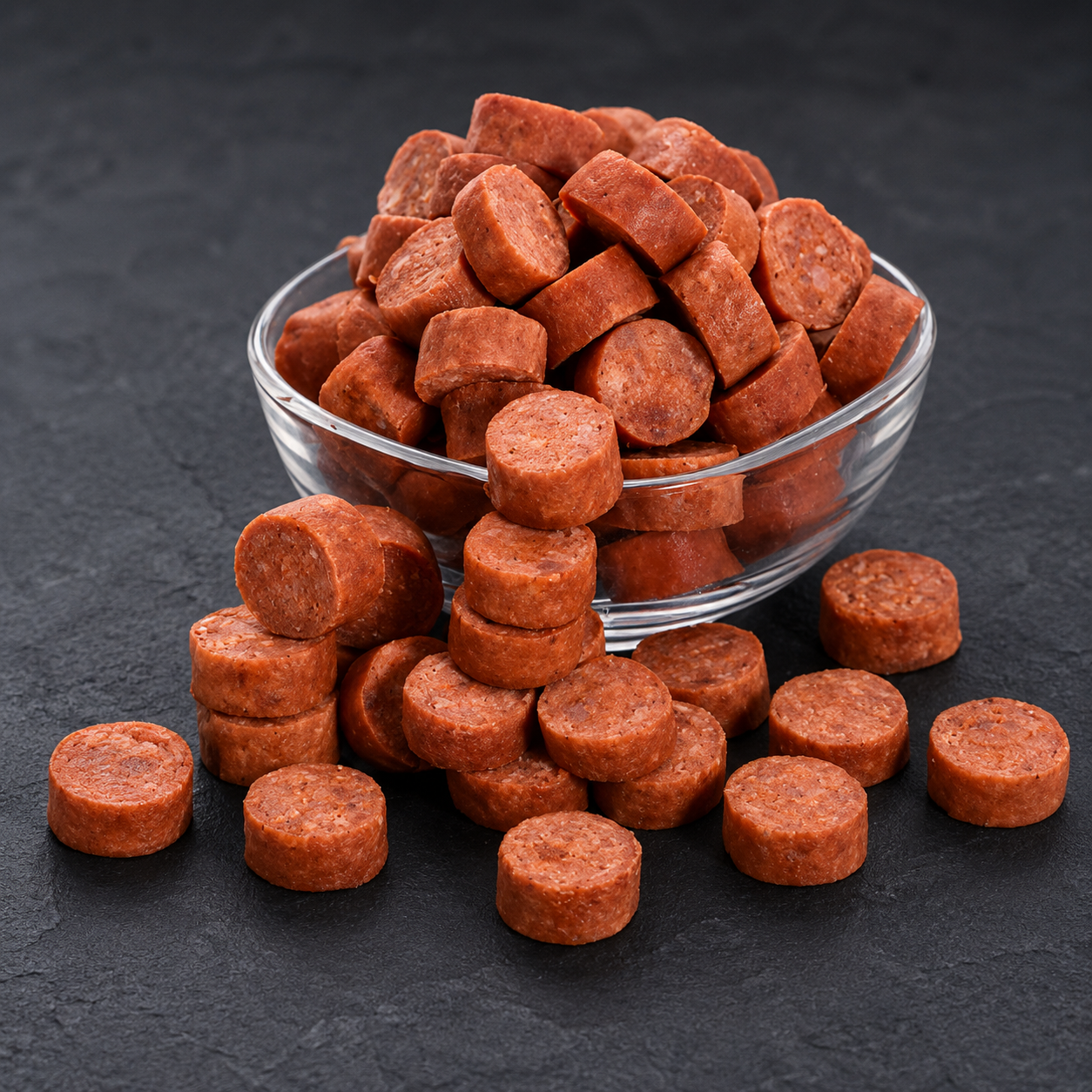 RONDELLES DE MERGUEZ DE BŒUF PRÉCUITES HALAL IQF