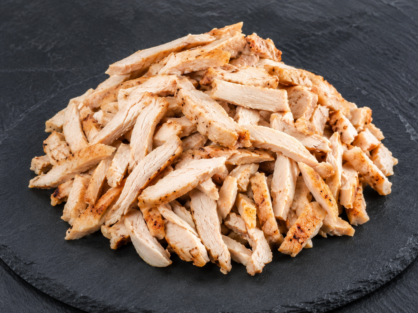 ÉMINCÉ DE FILET DE POULET RÔTI HALAL IQF