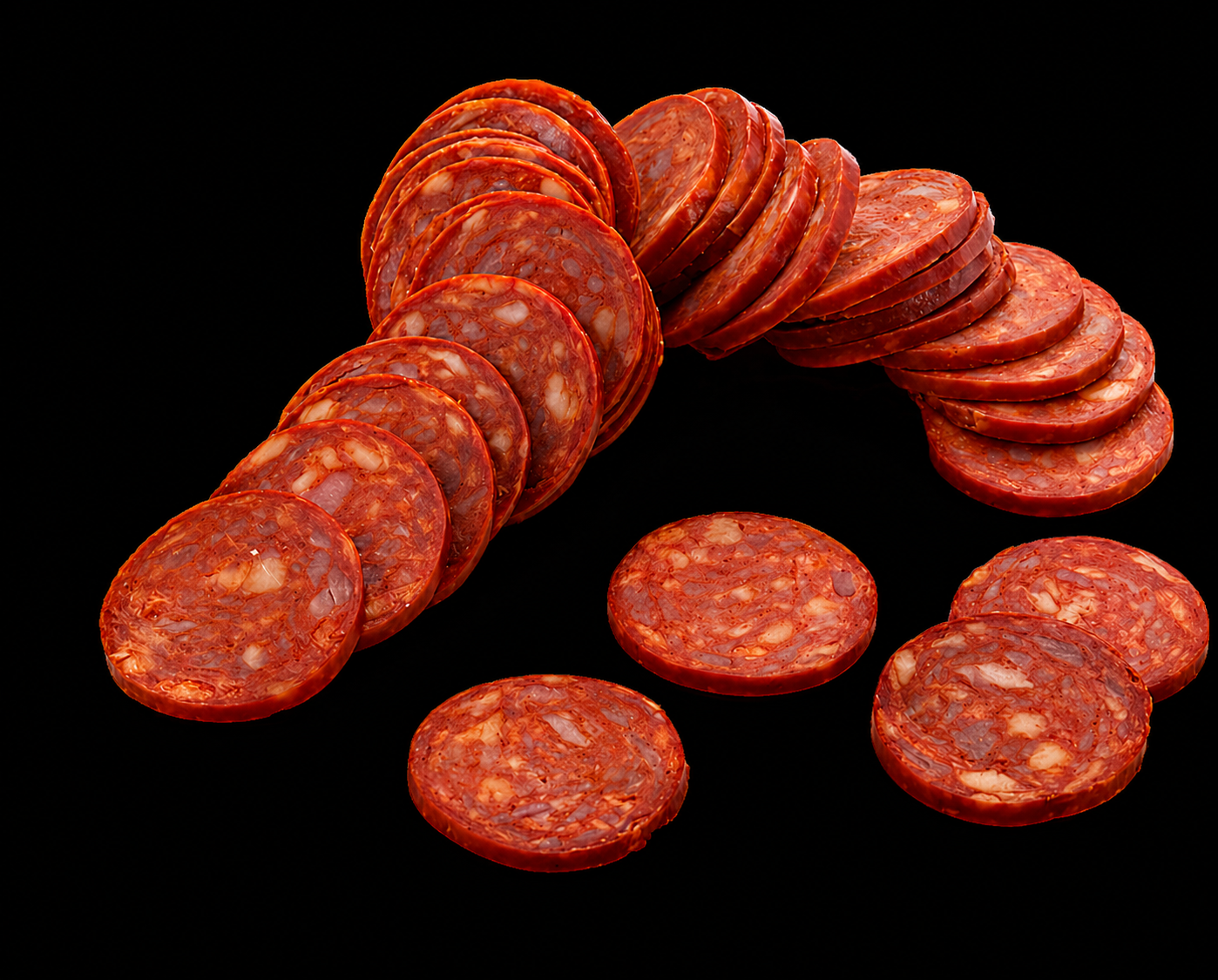 RONDELLES DE CHORIZO DE VOLAILLE PRÉCUITES HALAL IQF