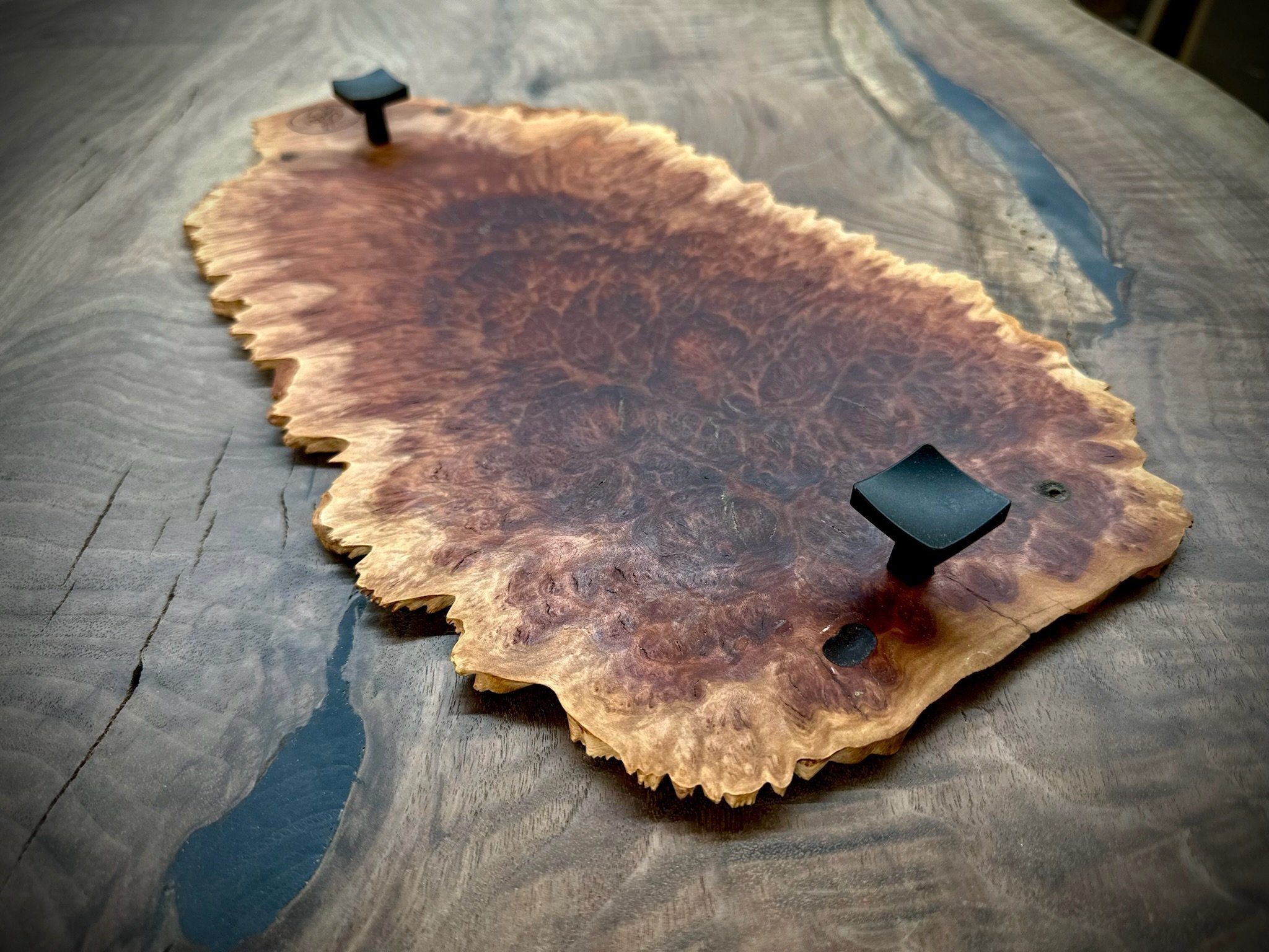 Aussie Burl Charcuterie Board